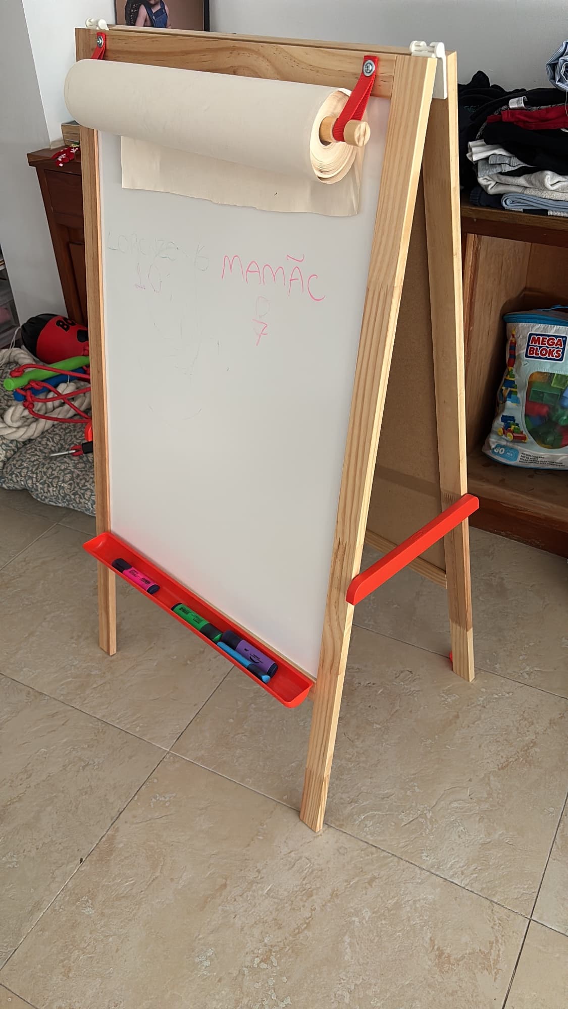 CABALLETE NIÑOS easel, softwood