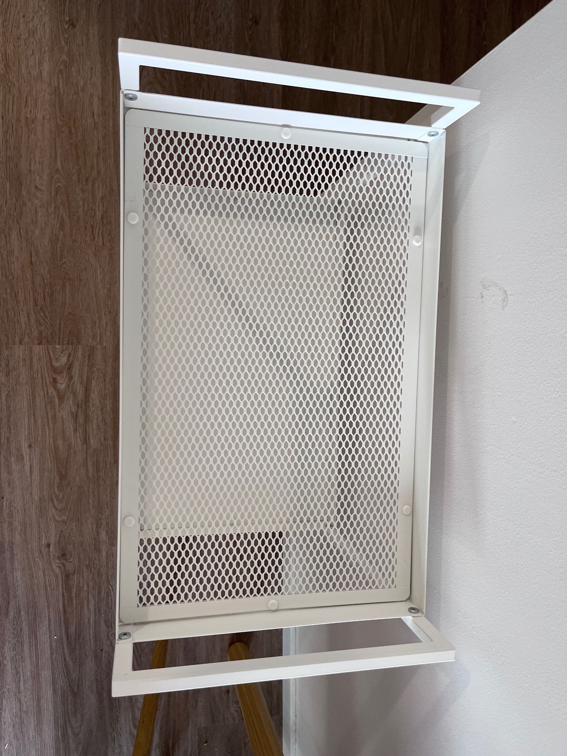 NISSAFORS carret, blanc, 50.5x30x83 cm