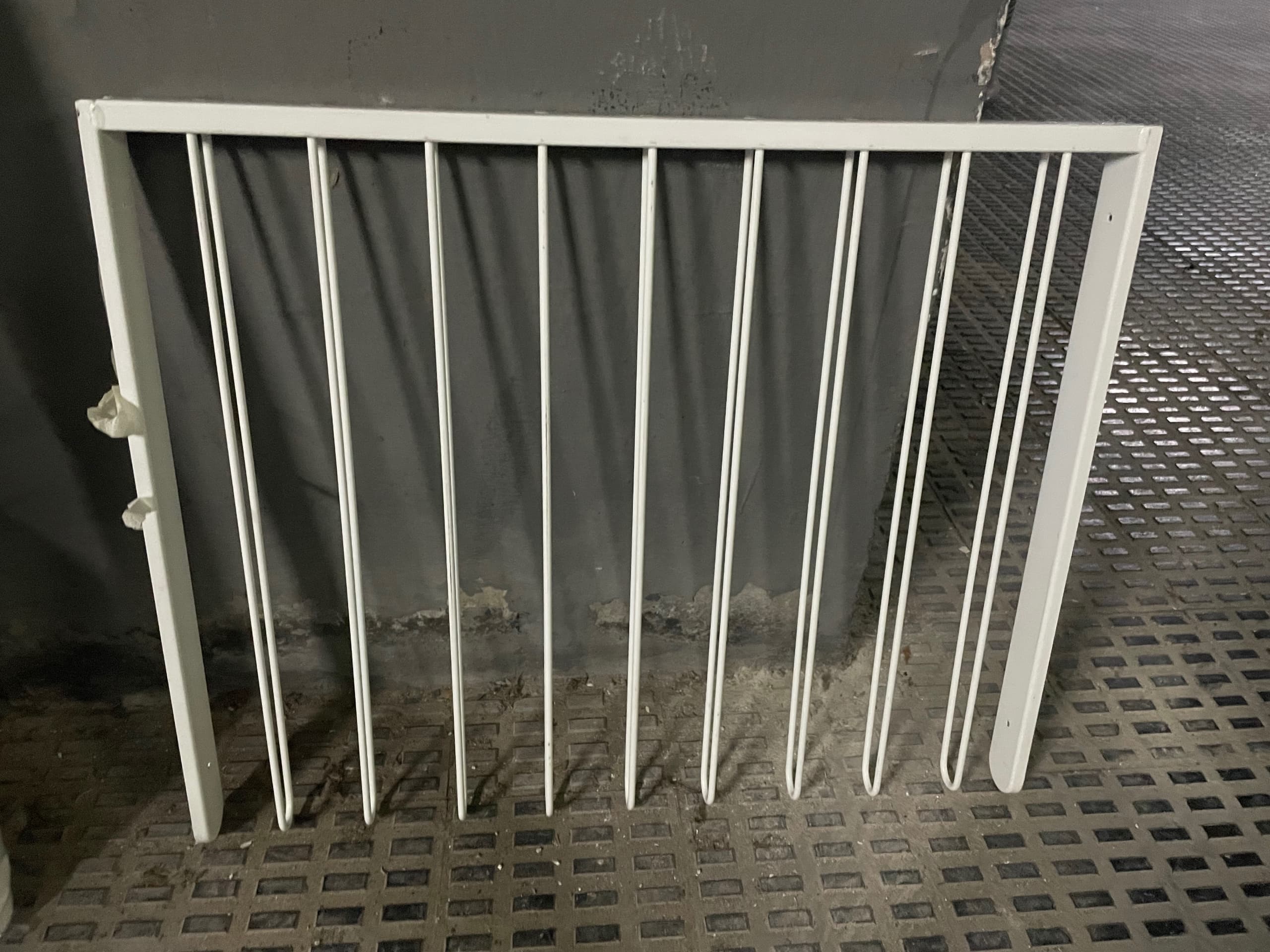 KOMPLEMENT percha pantalón extraíble, branco, 100x58 cm