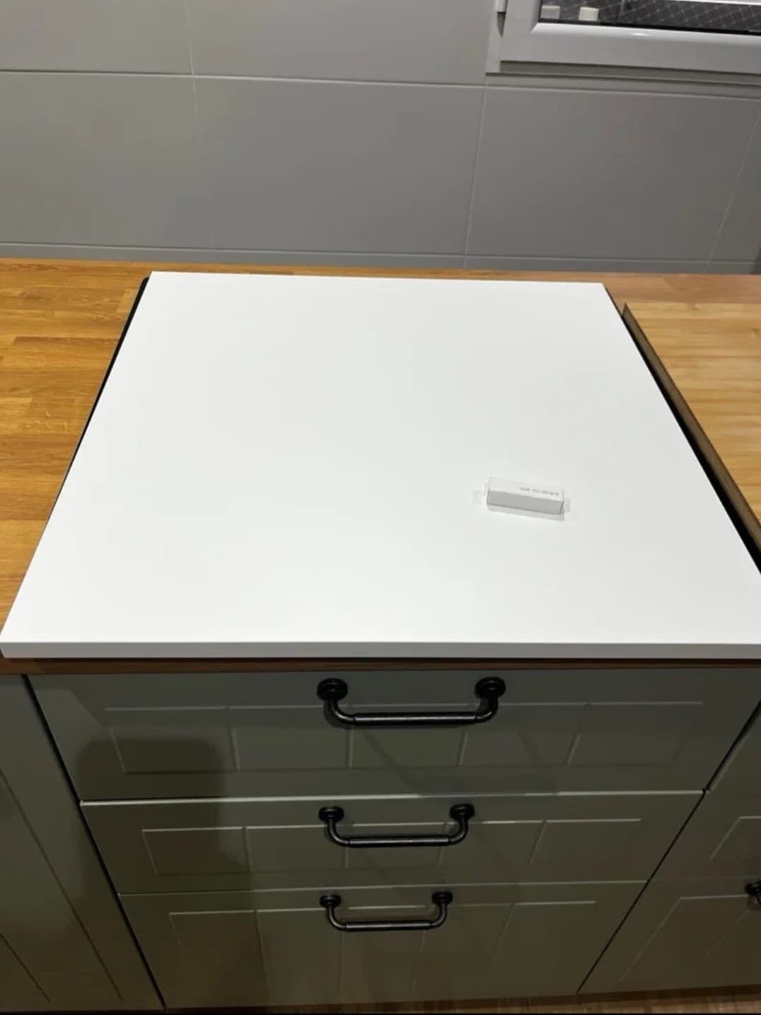 UTRUSTA shelf, white, 60x60 cm