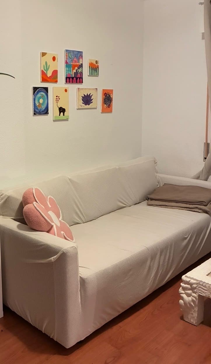 FRIHETEN sofà llit de 3 places, Skiftebo gris fosc