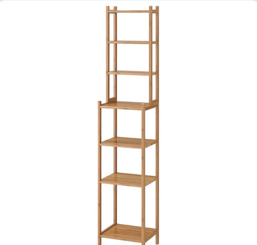 RÅGRUND prestatgeria, bambú, 33 cm