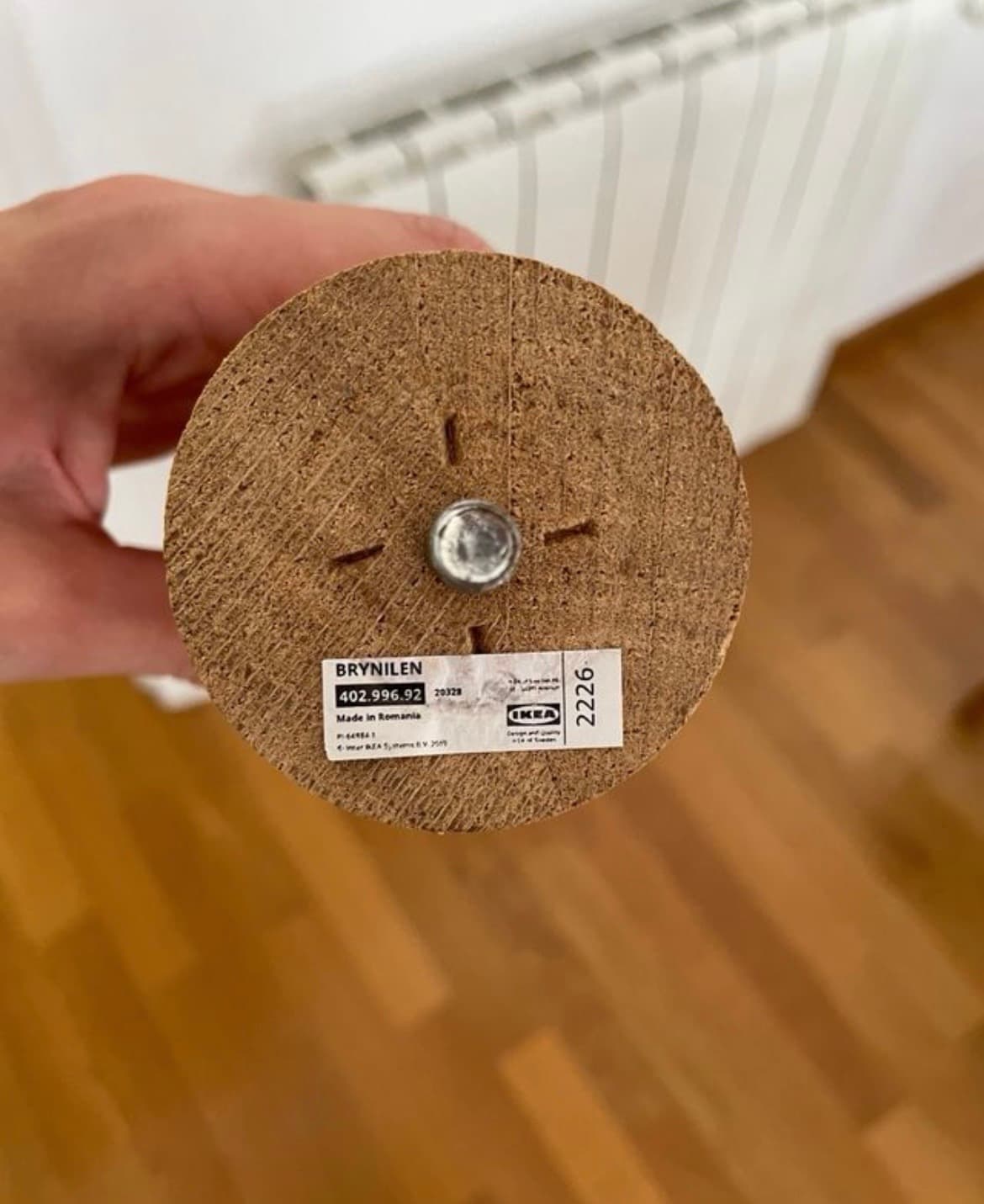BRYNILEN pata, efecto carballo, 20 cm
