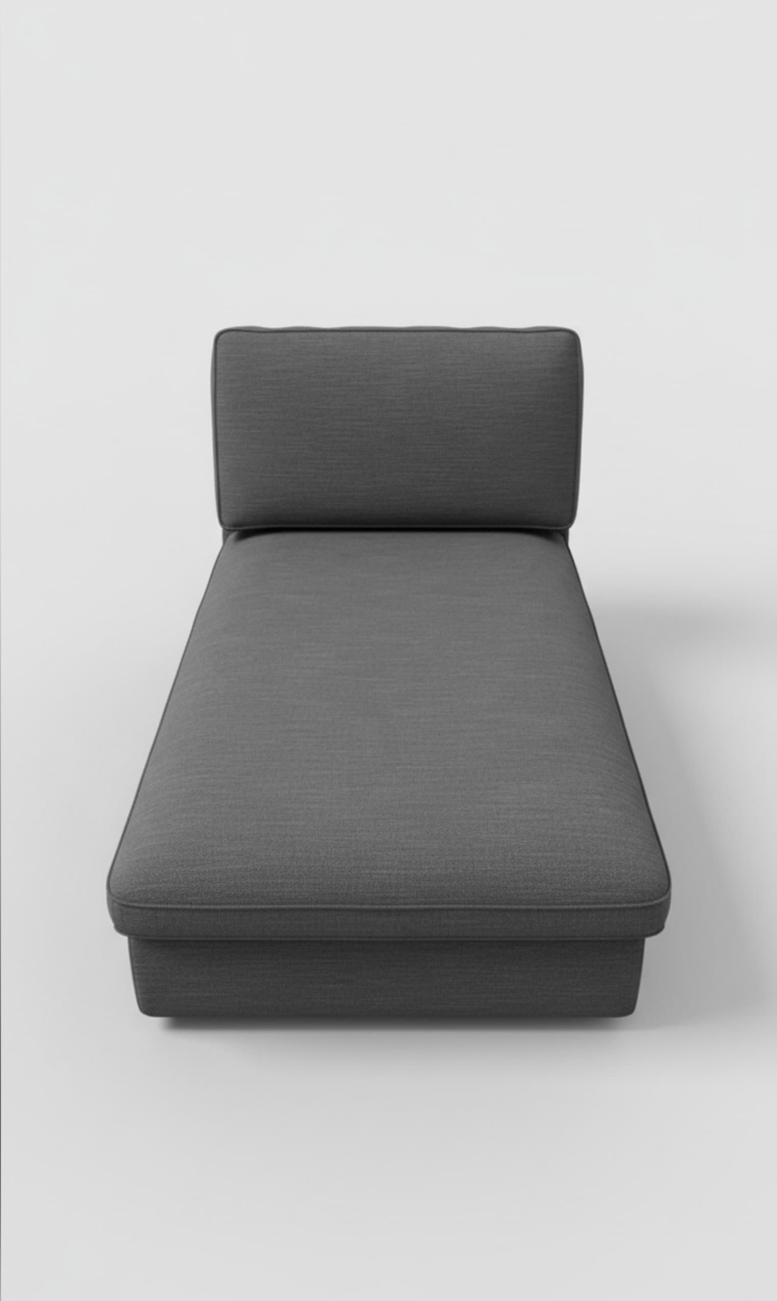 KIVIK repousapés con almacenaxe, Tibbleby beixe/gris