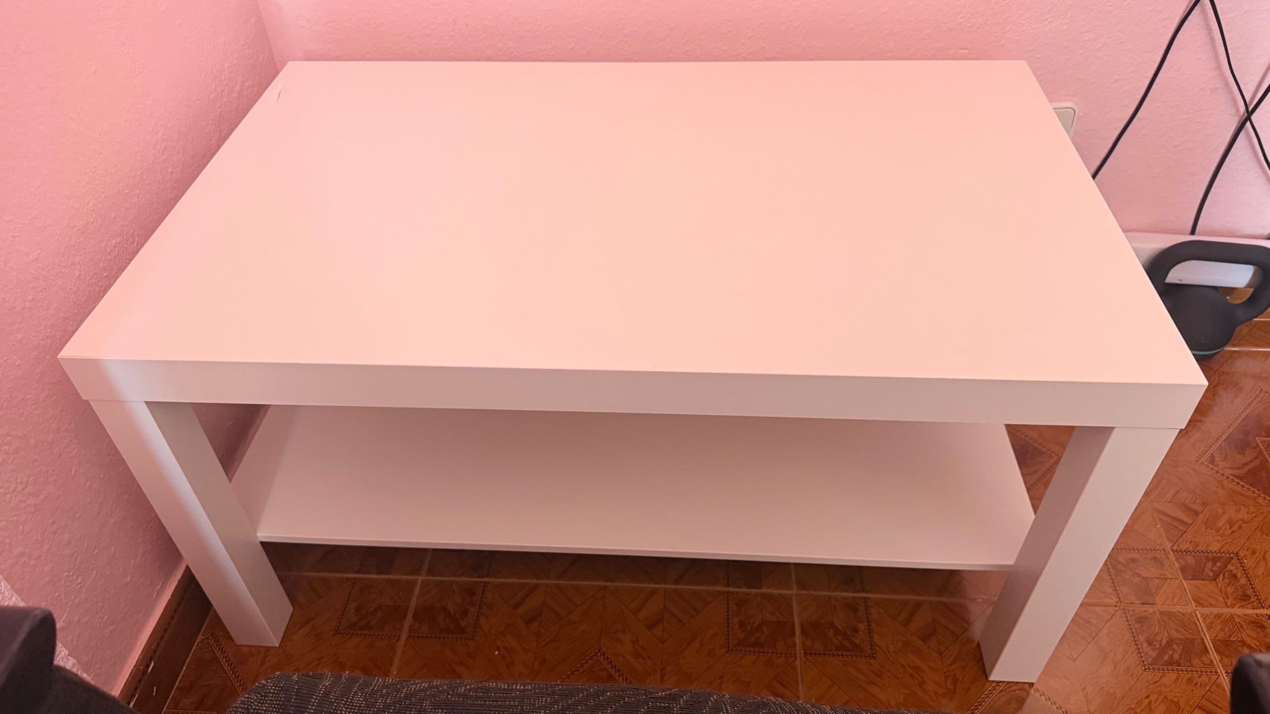 LACK Mesa de centro, blanco, 118x78 cm