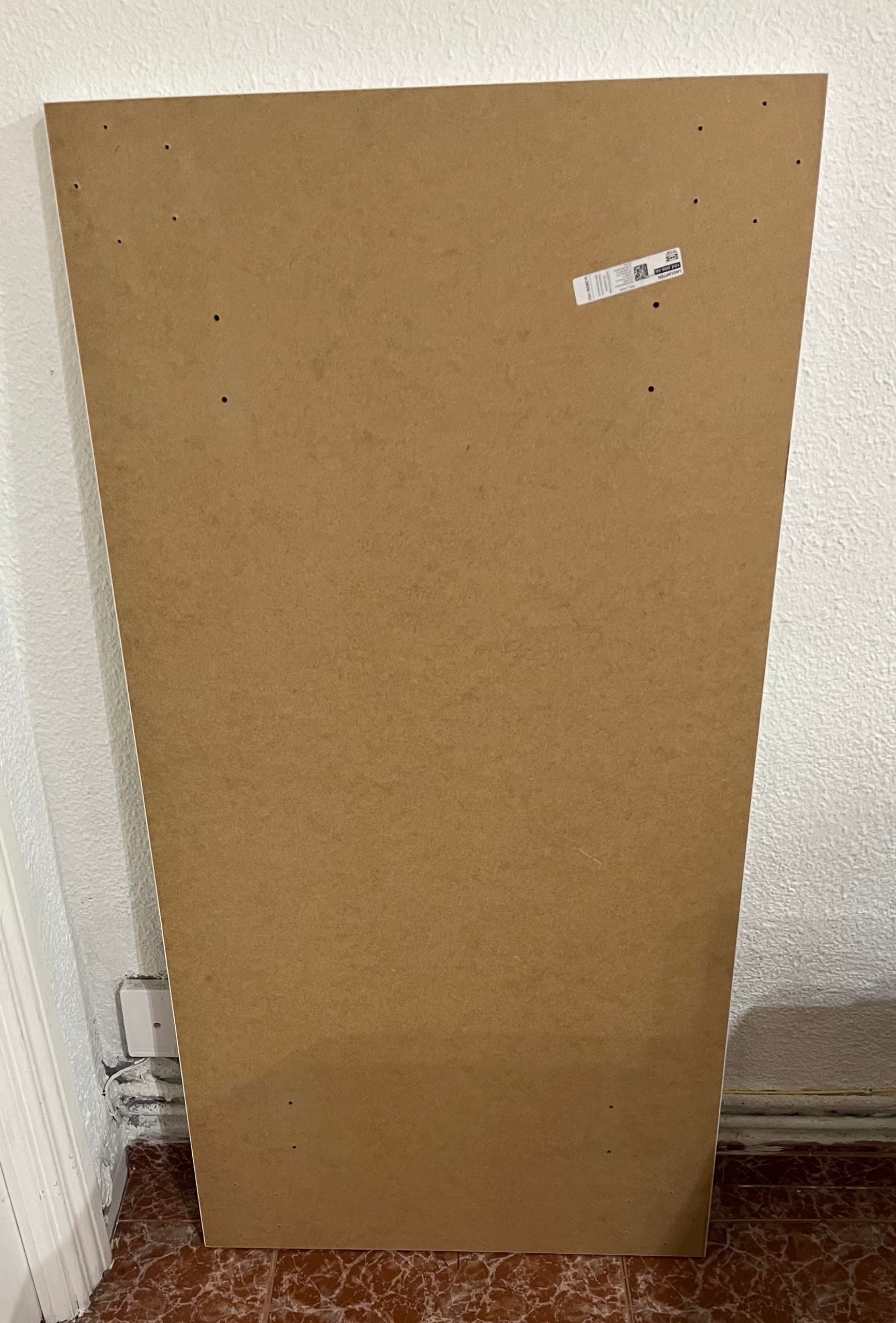 LAGKAPTEN taboleiro, branco, 120x60 cm