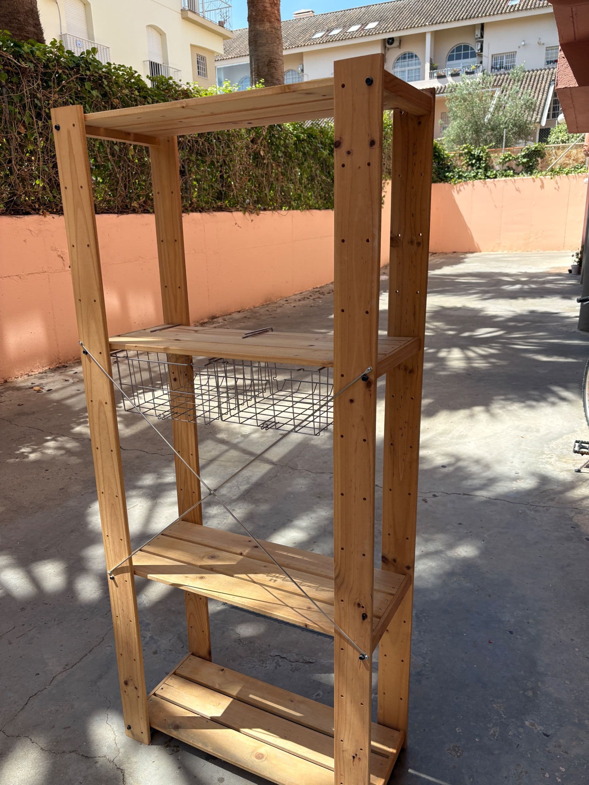 IVAR 1 section/shelves, pine, 89x30x179 cm