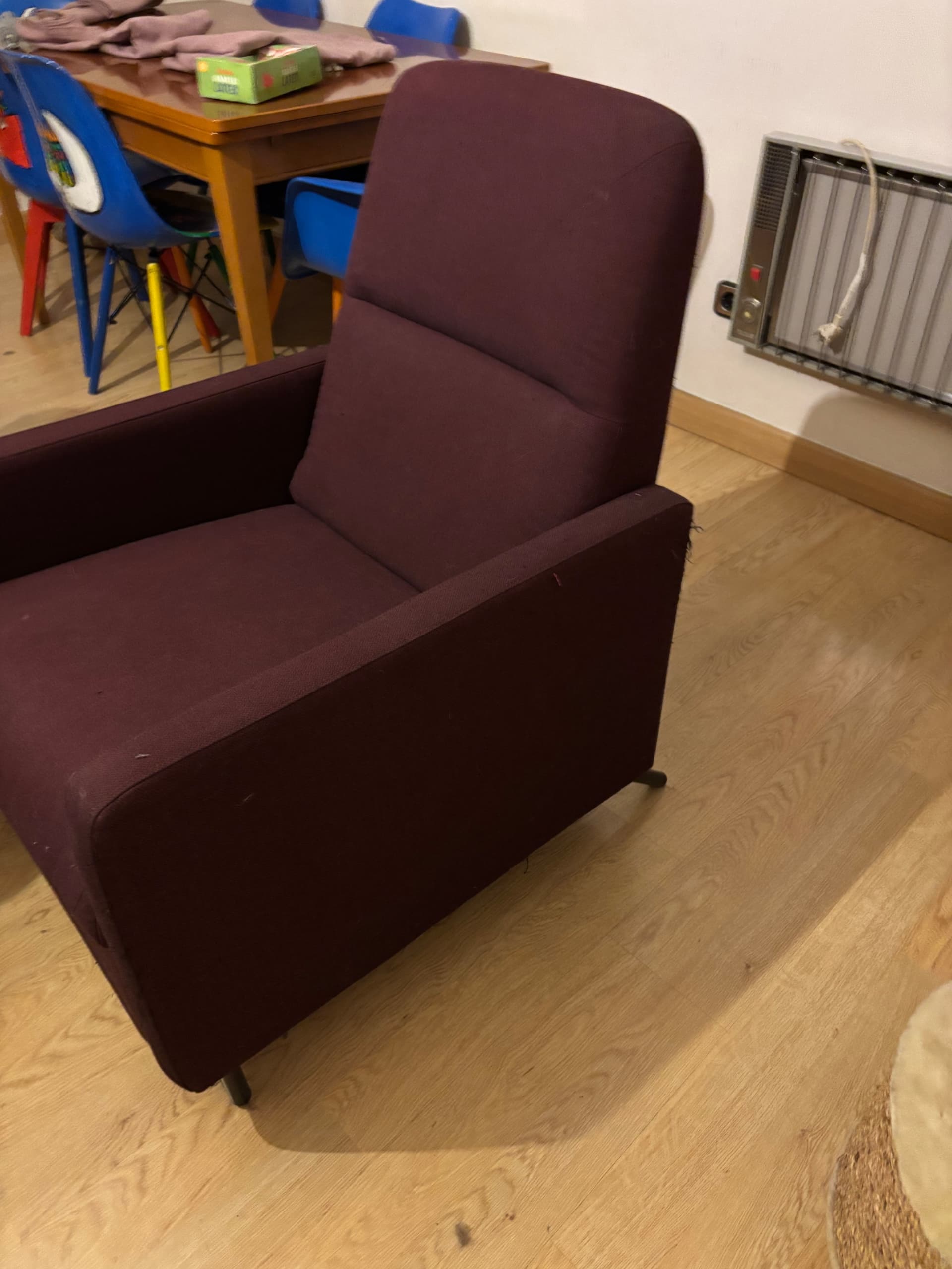 MUREN cadeira de brazos relax reclinable, Remmarn gris escuro