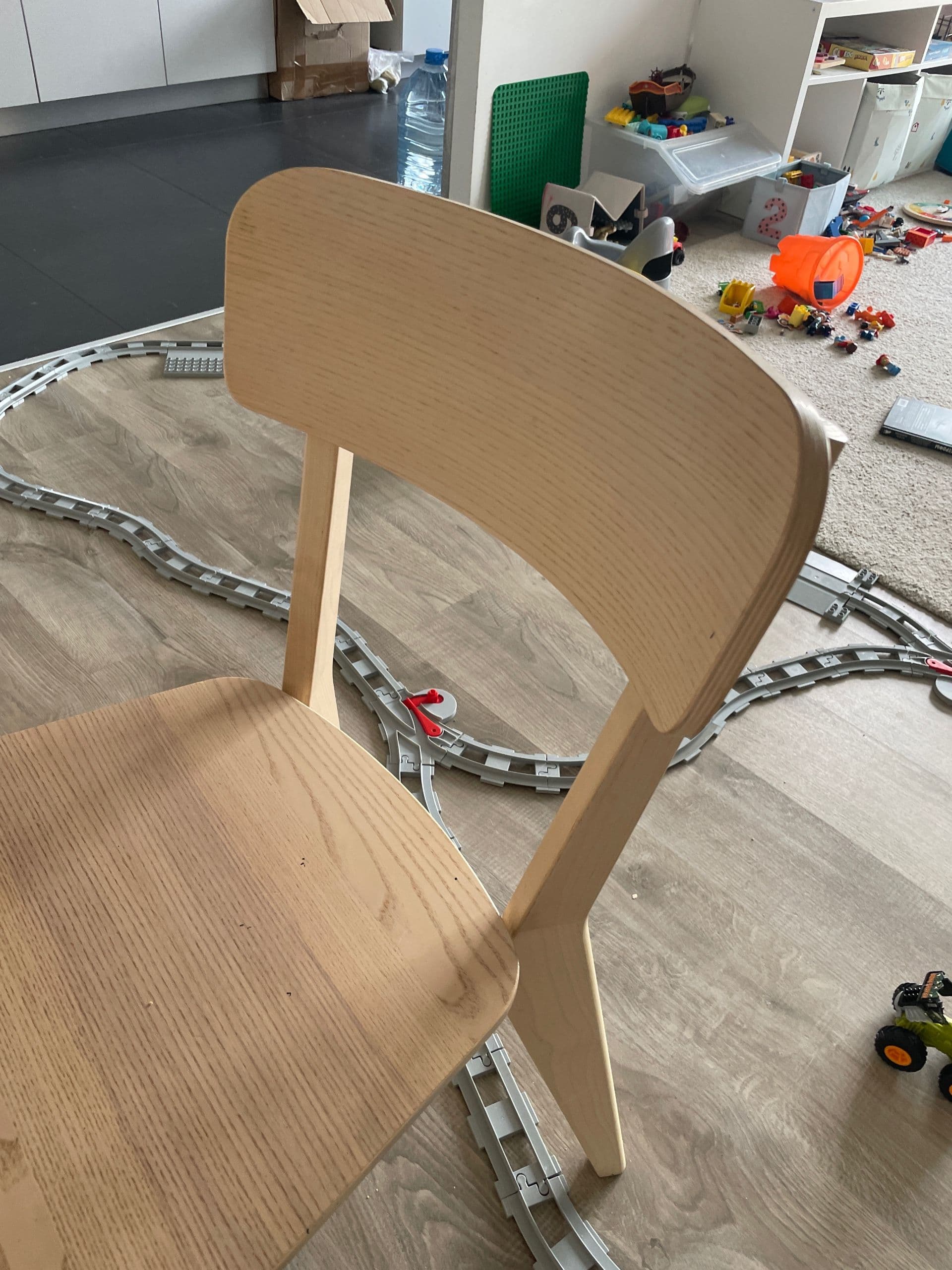 LISABO table, ash veneer, 200x78 cm