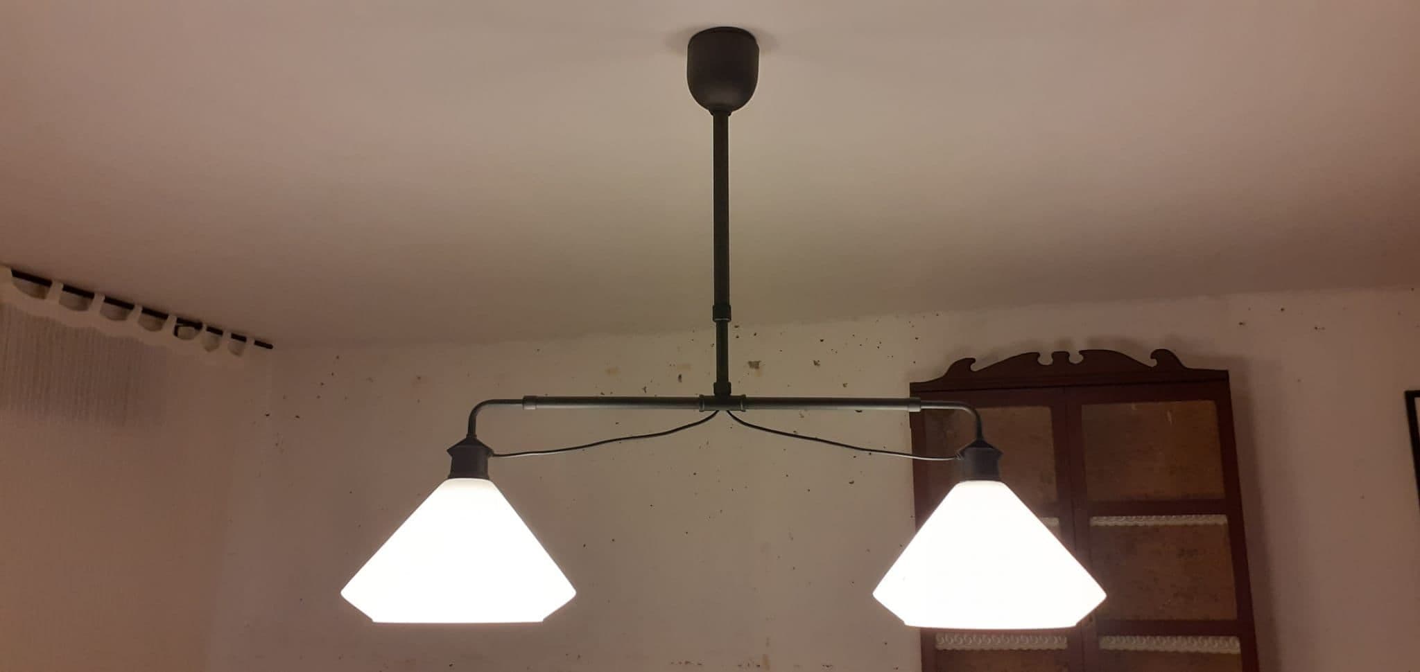 Sistema de iluminación con rieles
