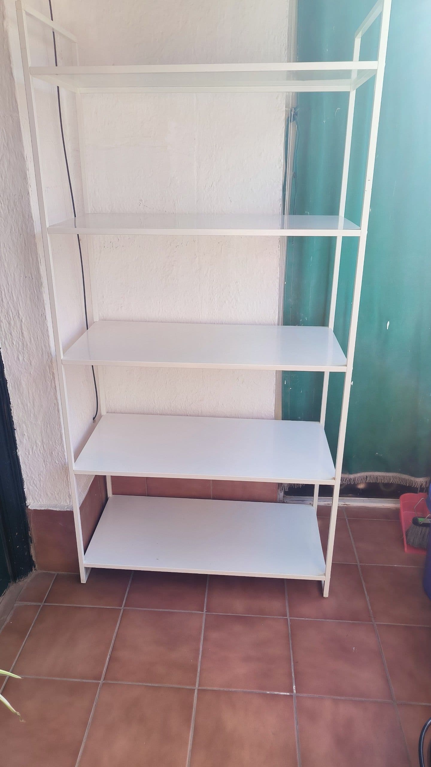 JONAXEL shelving unit, white, 80x38x160 cm