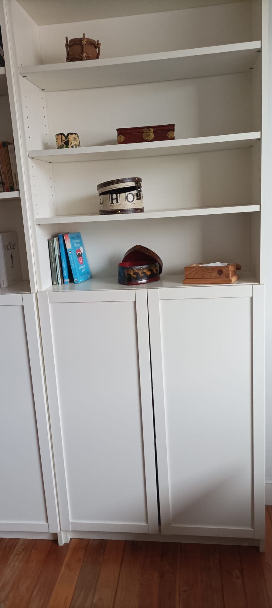 BILLY libraría, branco, 80x28x202 cm