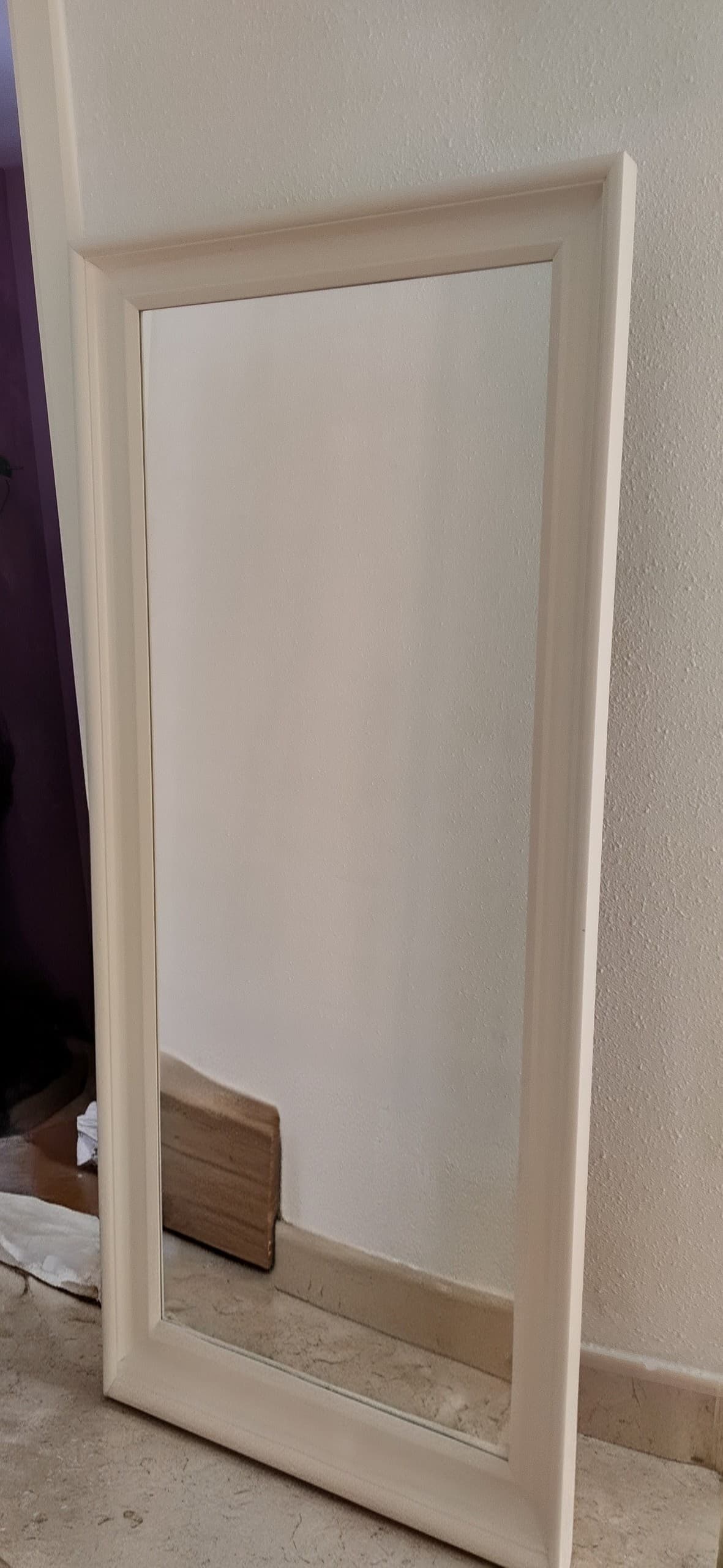TOFTBYN espello, branco, 75x165 cm