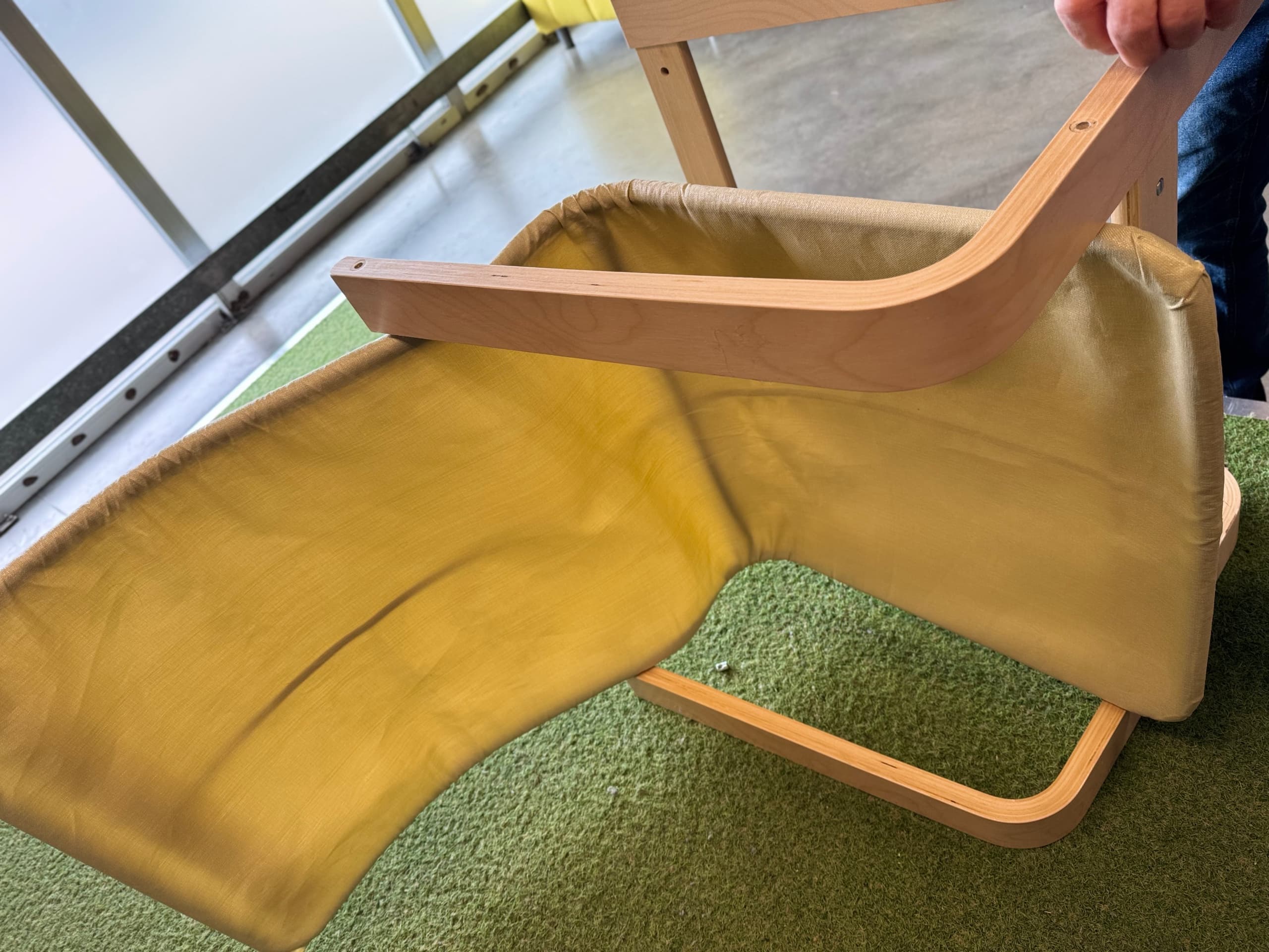 ÅRSUNDA sillón, Knisa gris claro