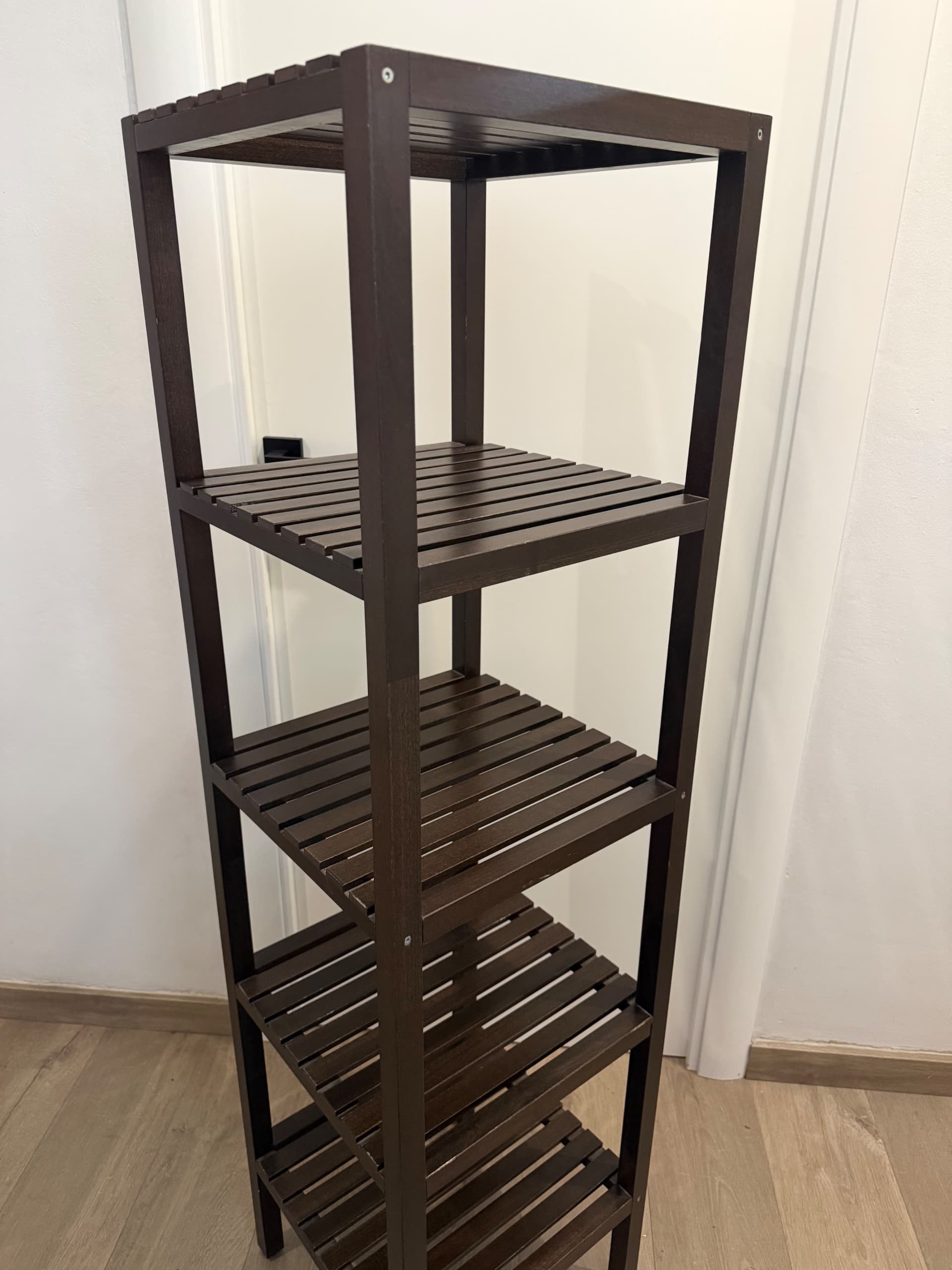 HEMNES shelving unit, white, 42x172 cm