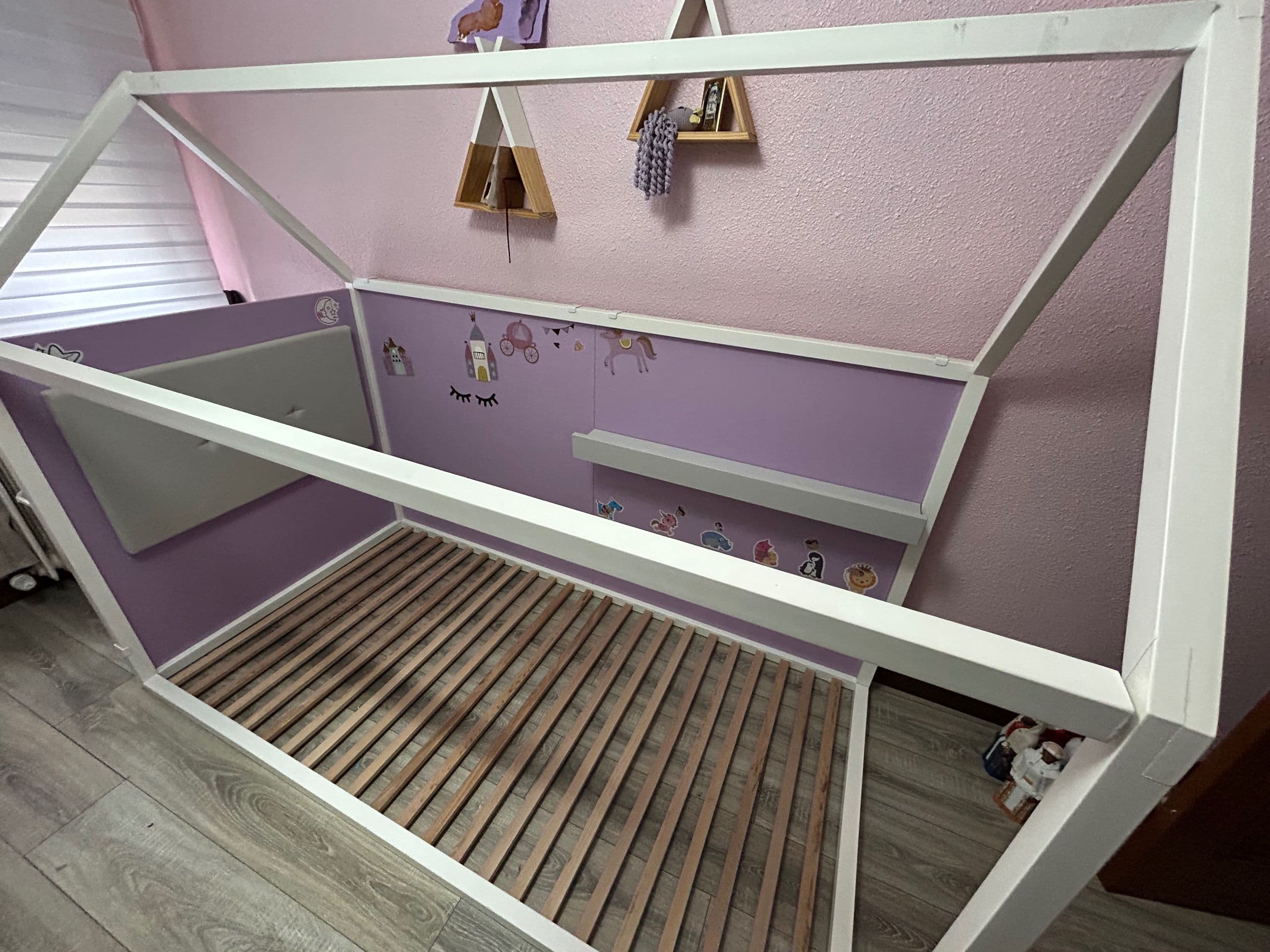 HUSET Muebles+ figuras casas muñecas, dormitorio/baño multicolor