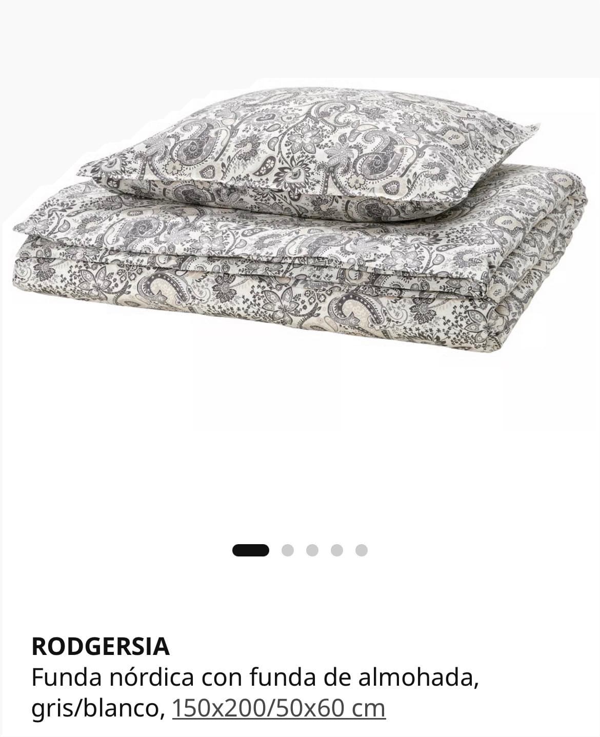 RODGERSIA saba, gris/branco, 150x260 cm