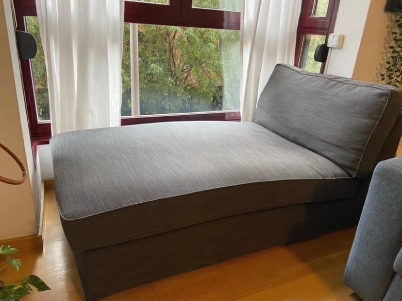 KIVIK chaiselongue, Tresund antracita