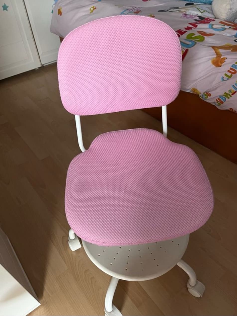 VIMUND children's desk chair, light pink