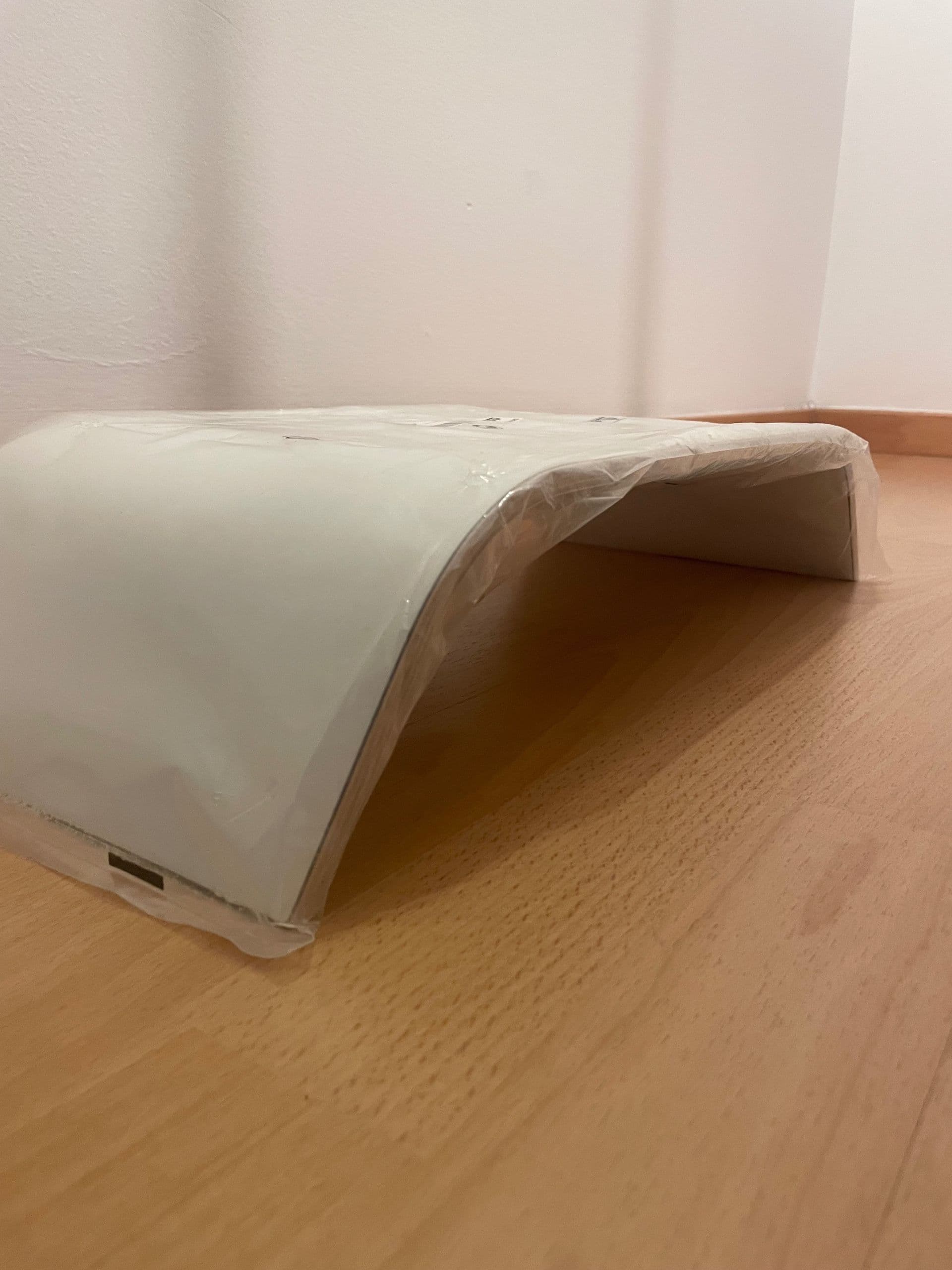 SIGFINN brazo de monitor de altura fixa, branco
