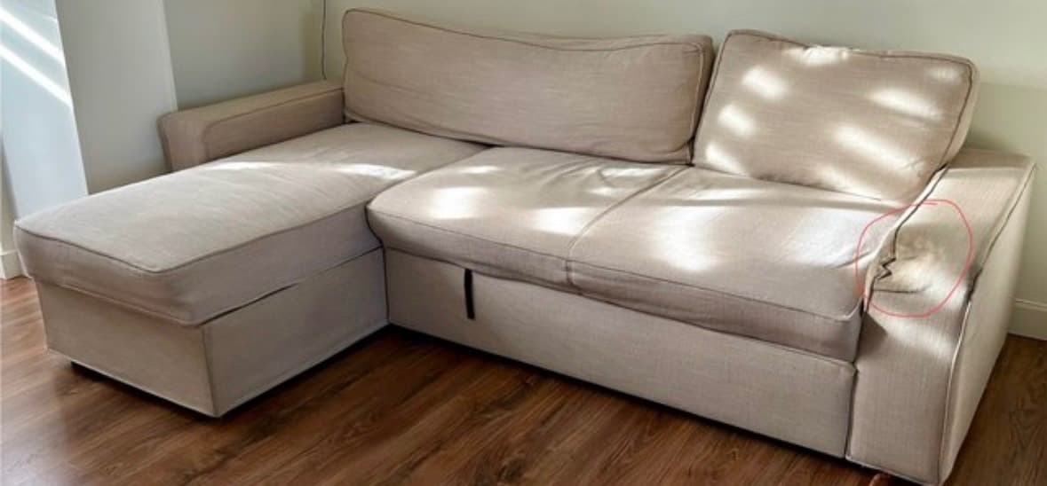 Sofás cama con chaise longue