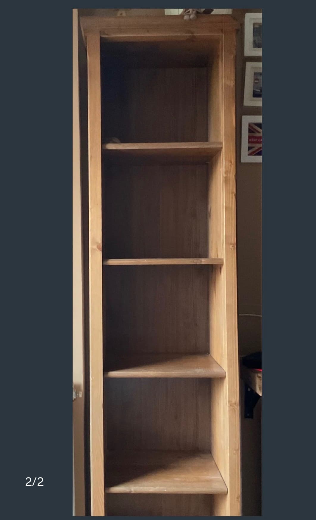IDANÄS bookcase, white, 81x39x211 cm