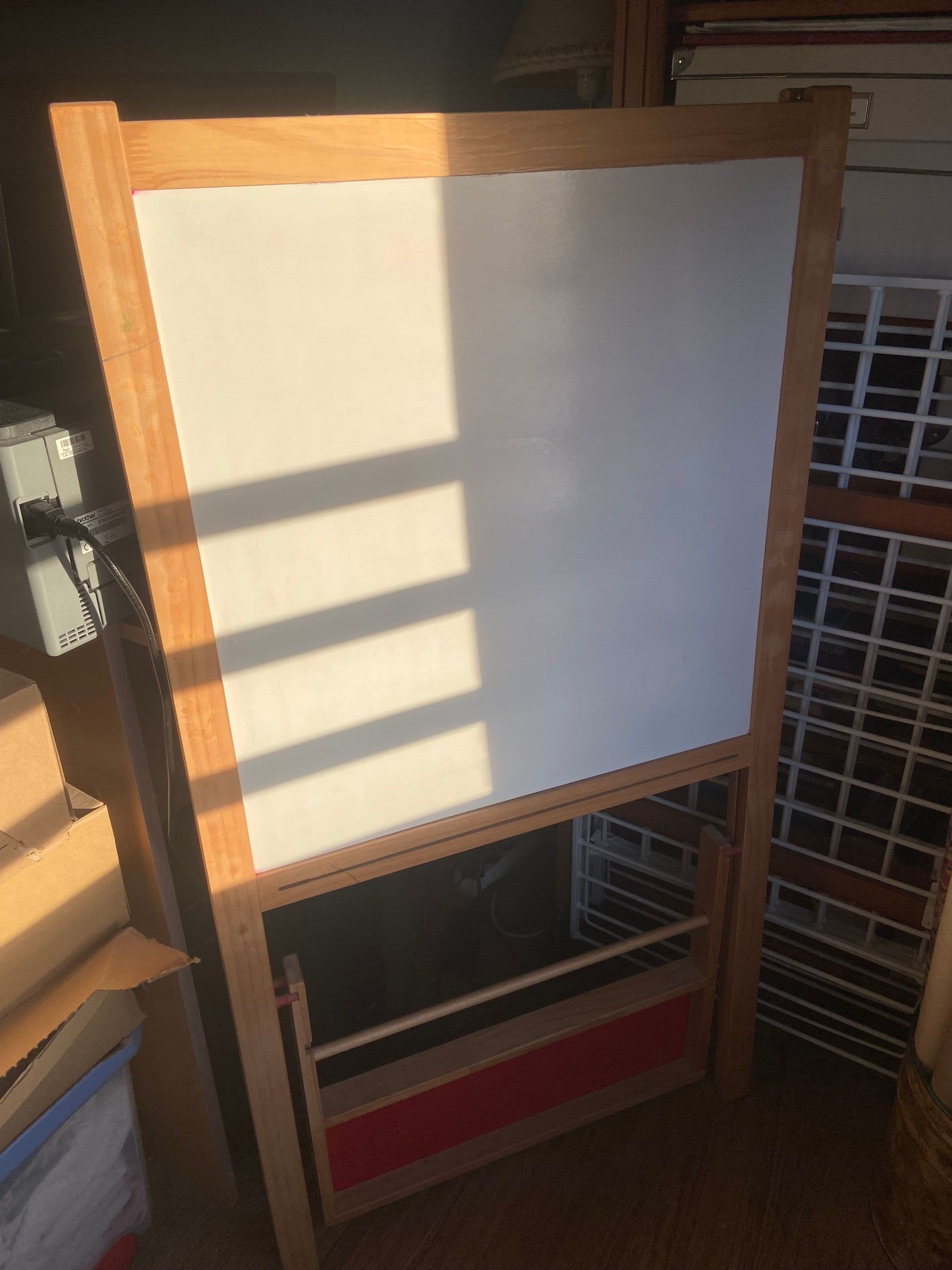 MÅLA easel, softwood