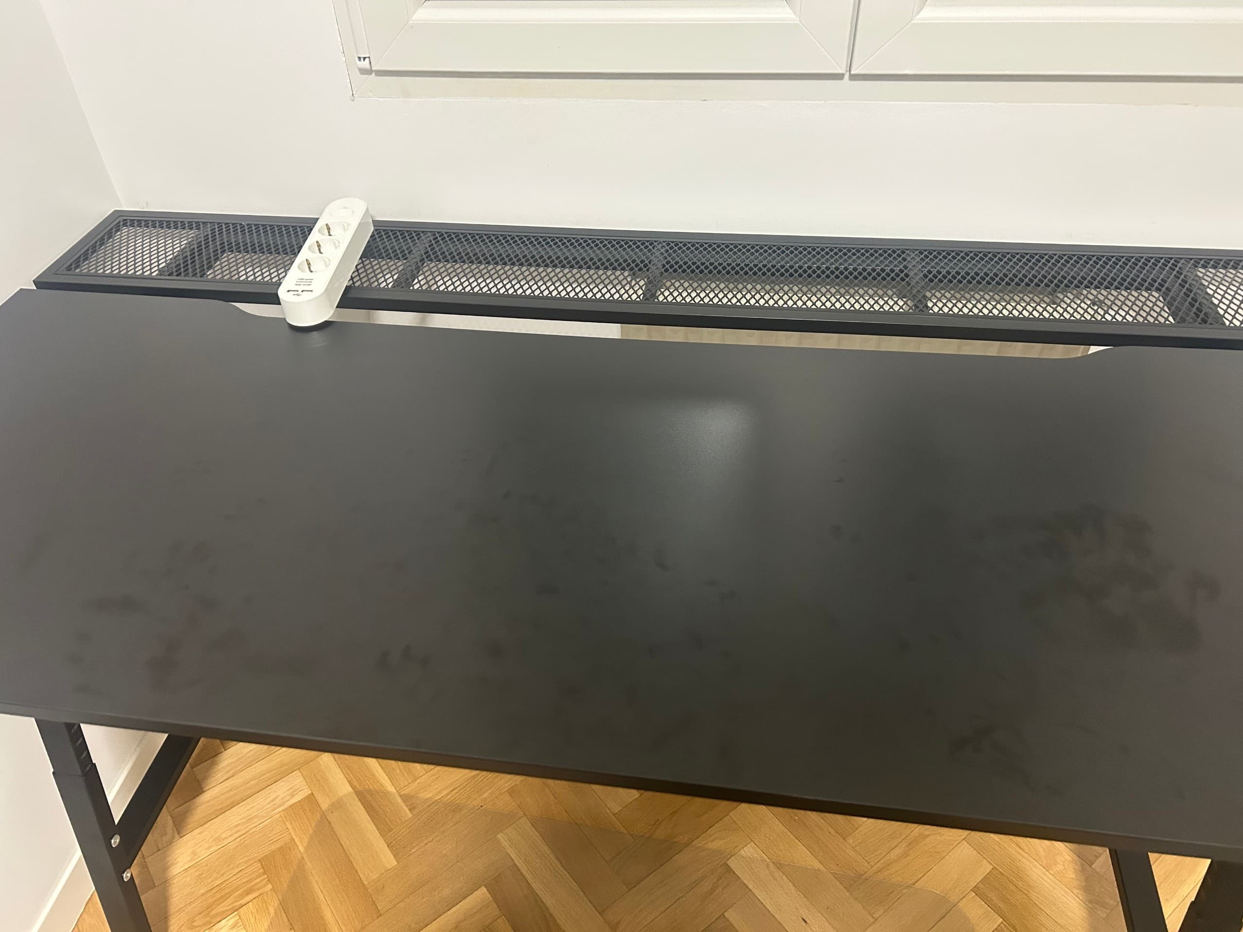UTESPELARE escriptori gaming, negre, 160x80 cm