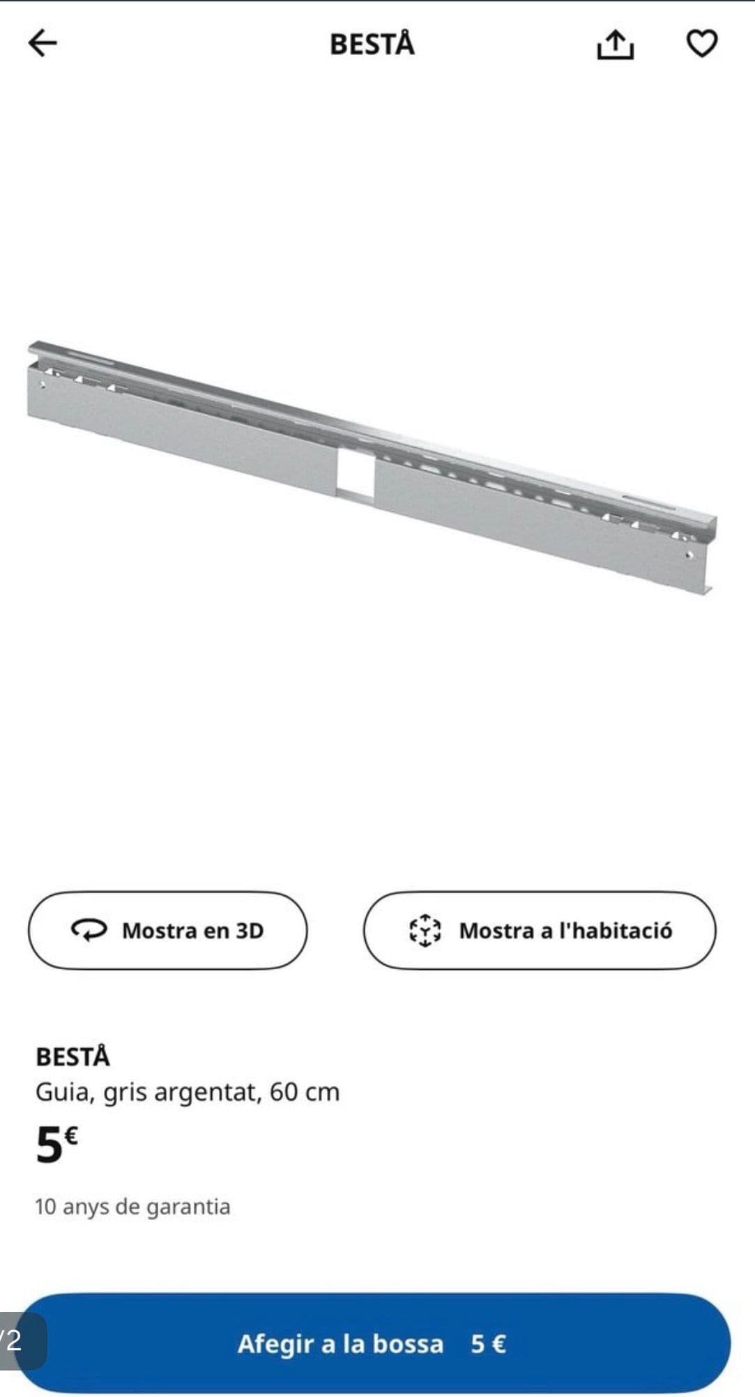 Organizadores de interior y herrajes BESTÅ