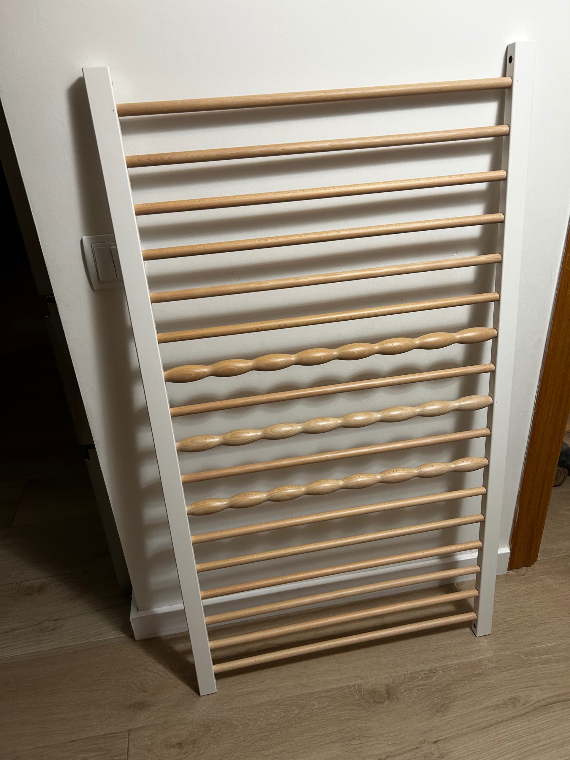 MYLLRA berce+caixón, branco, 60x120 cm