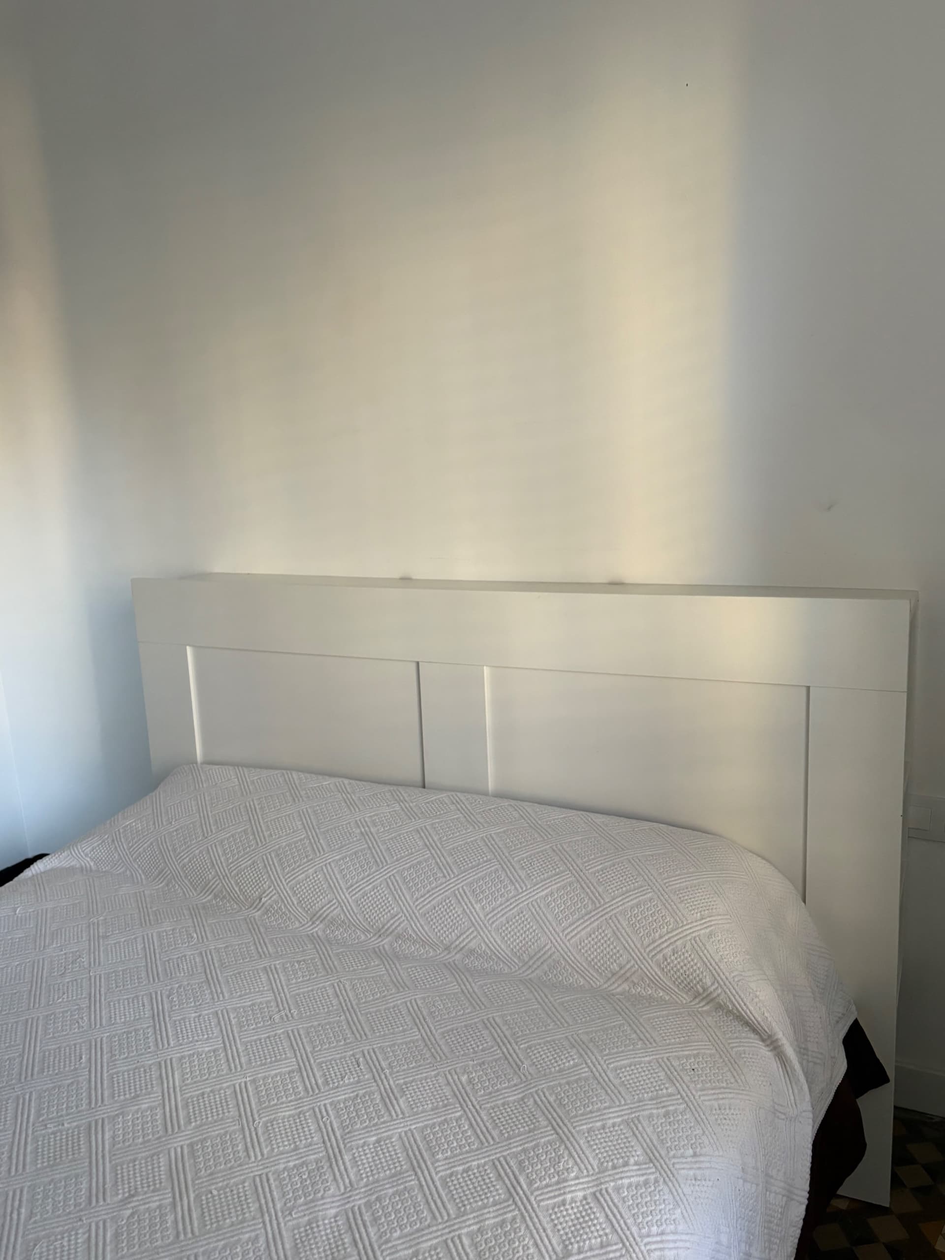 BRIMNES cabeceira+compartimento almacenaxe, branco, 160 cm