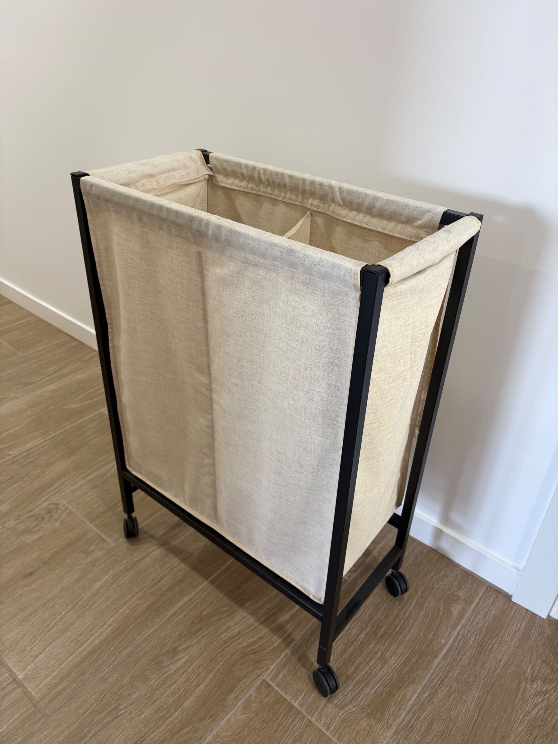 ENHET lixibarako poltsa gurpilduna, antrazita, 80 l