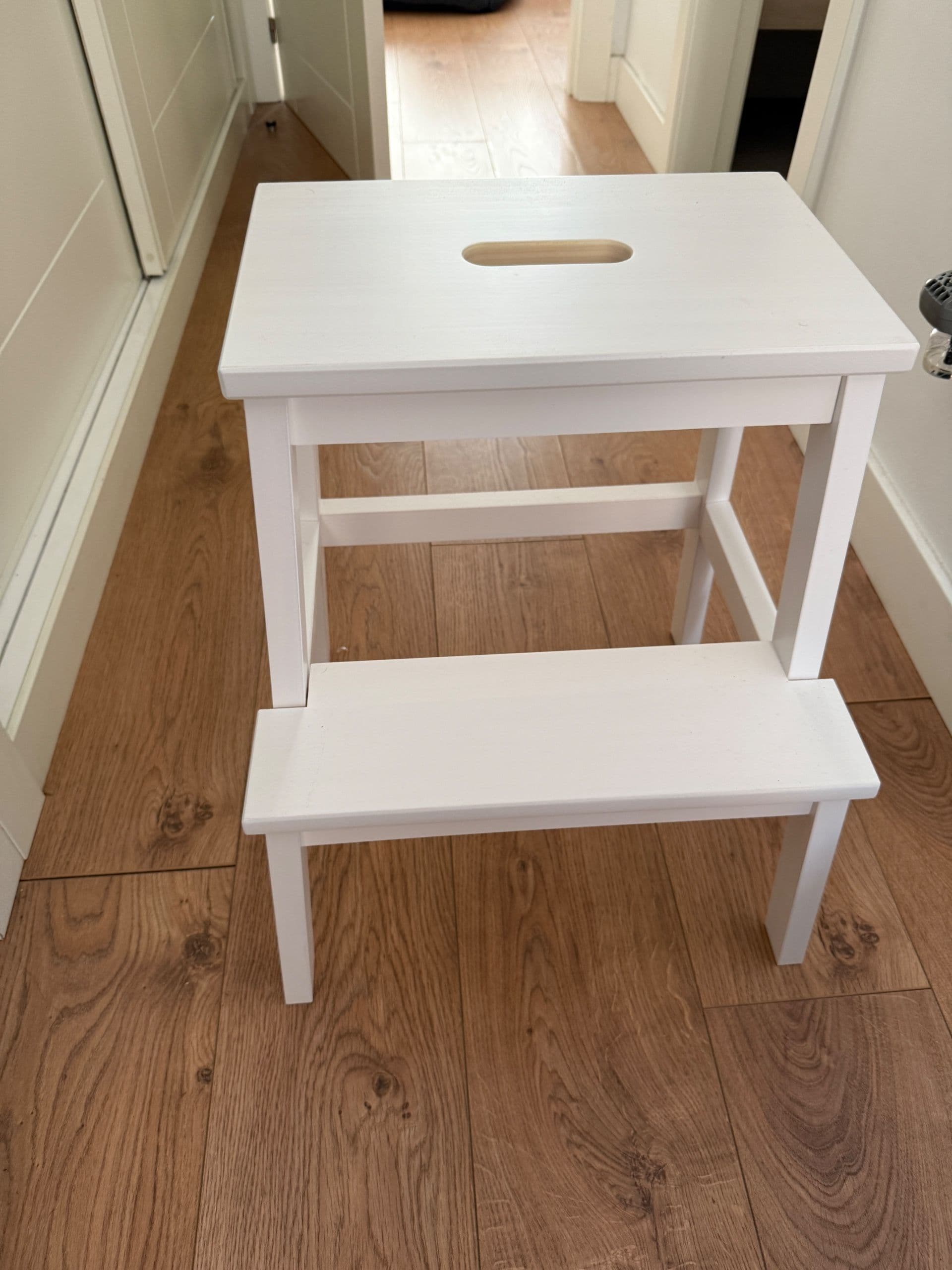 BEKVÄM tallo chanzo, branco, 50 cm