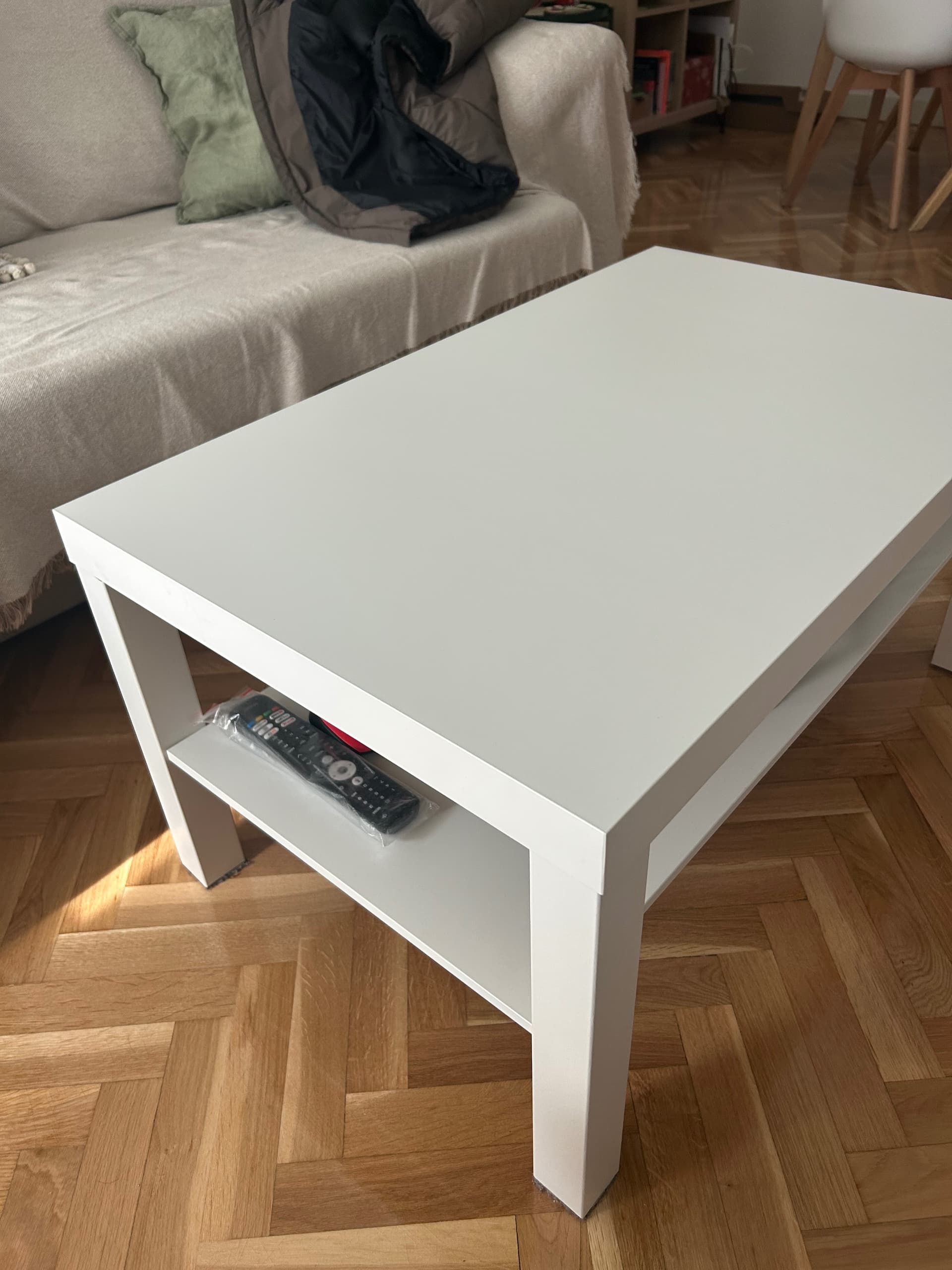 LACK mesa de centro, blanco, 90x55 cm