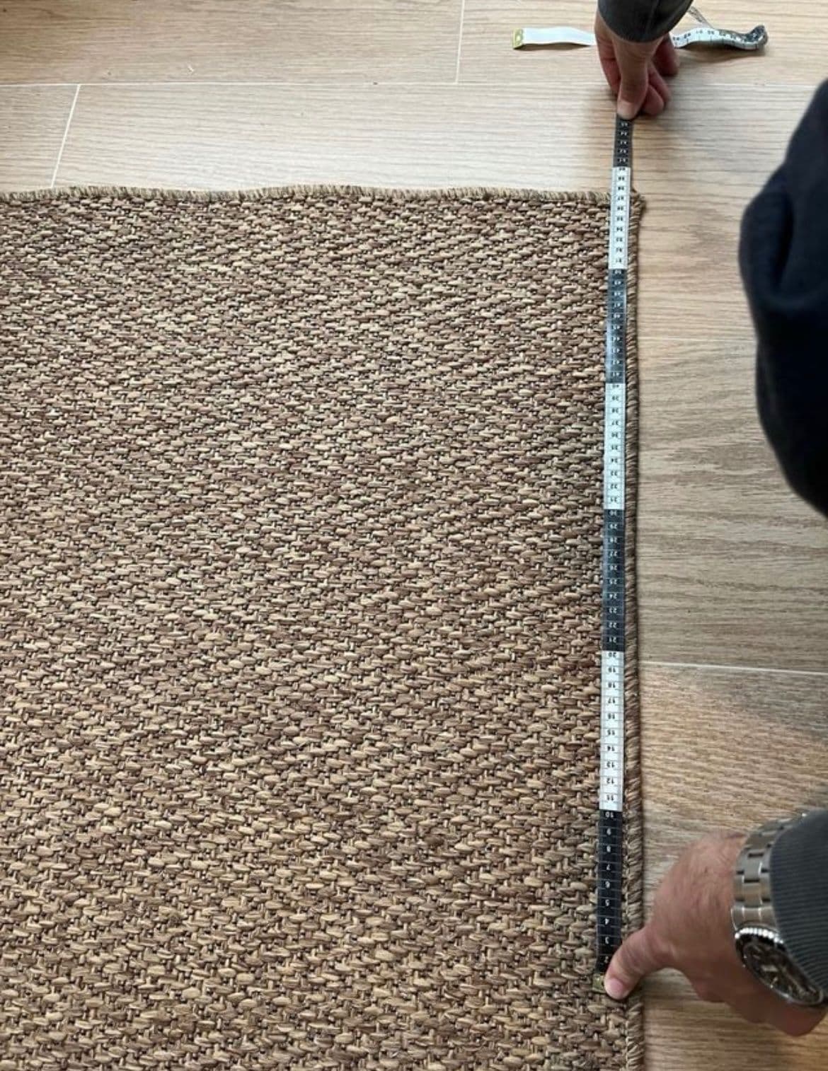LYDERSHOLM rug flatwoven, in/outdoor, medium brown, 160x230 cm