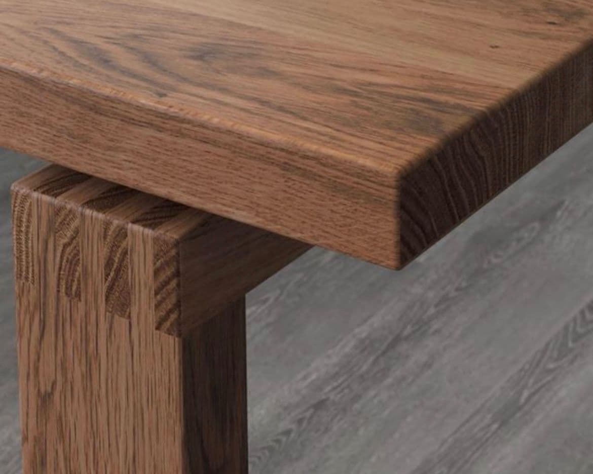 NACKANÄS mesa, acacia, 140x76 cm