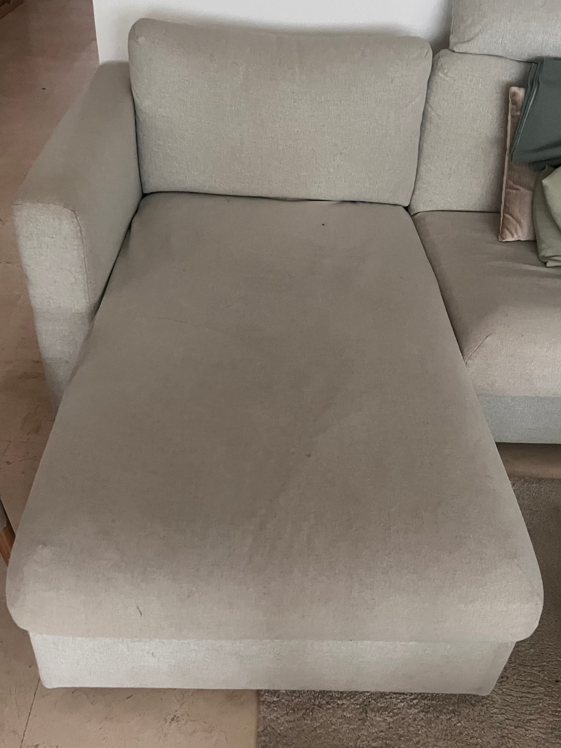 VIMLE módulo chaiselongue, Gunnared beixe
