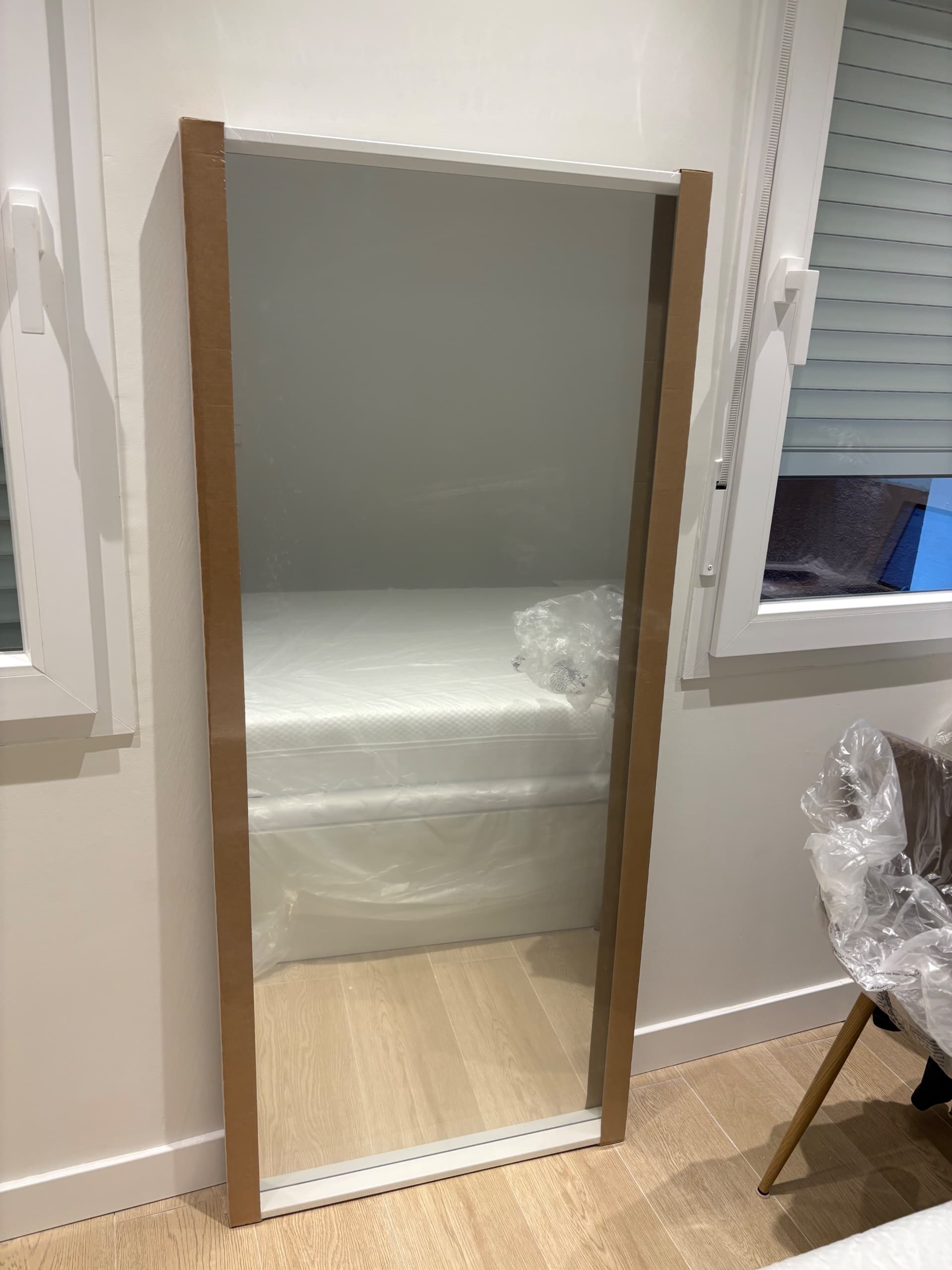NISSEDAL espello, branco, 65x150 cm