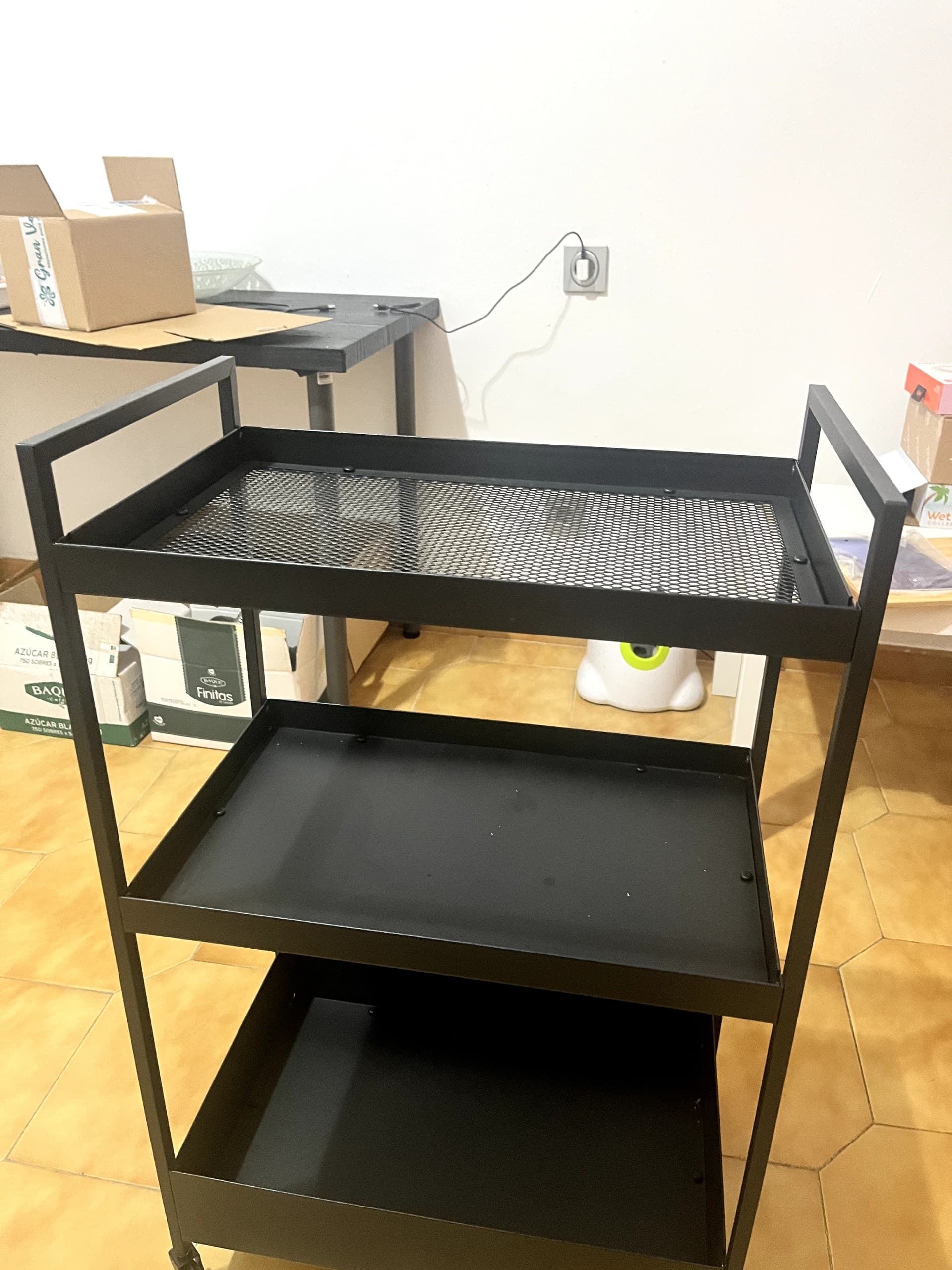 NISSAFORS carriño, negro, 50.5x30x83 cm