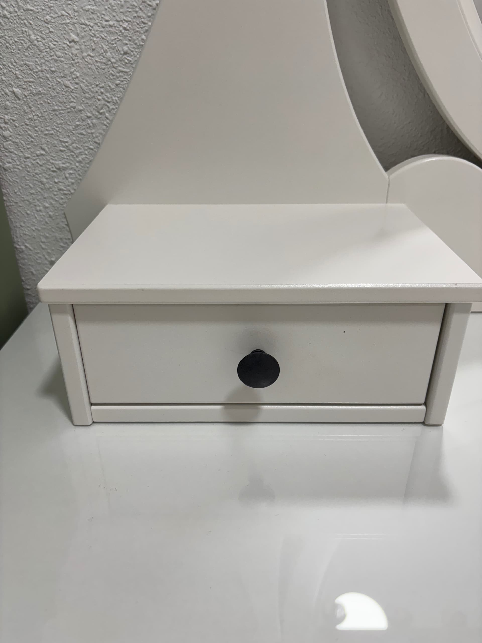 HEMNES toucador, branco, 100x50 cm