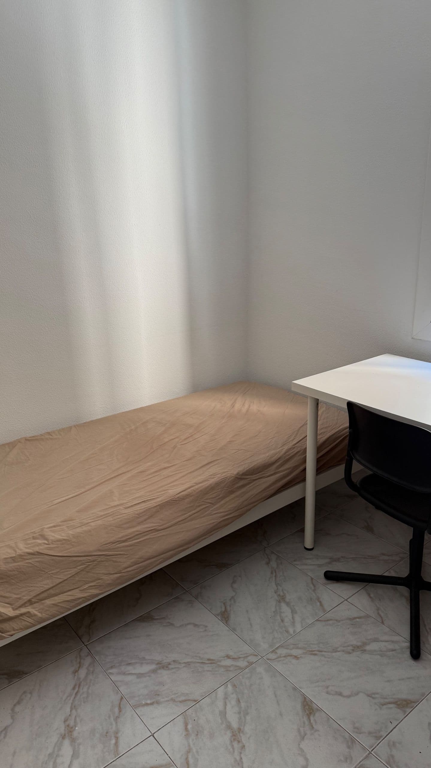 VEVELSTAD estrutura cama, branco, 90x190 cm