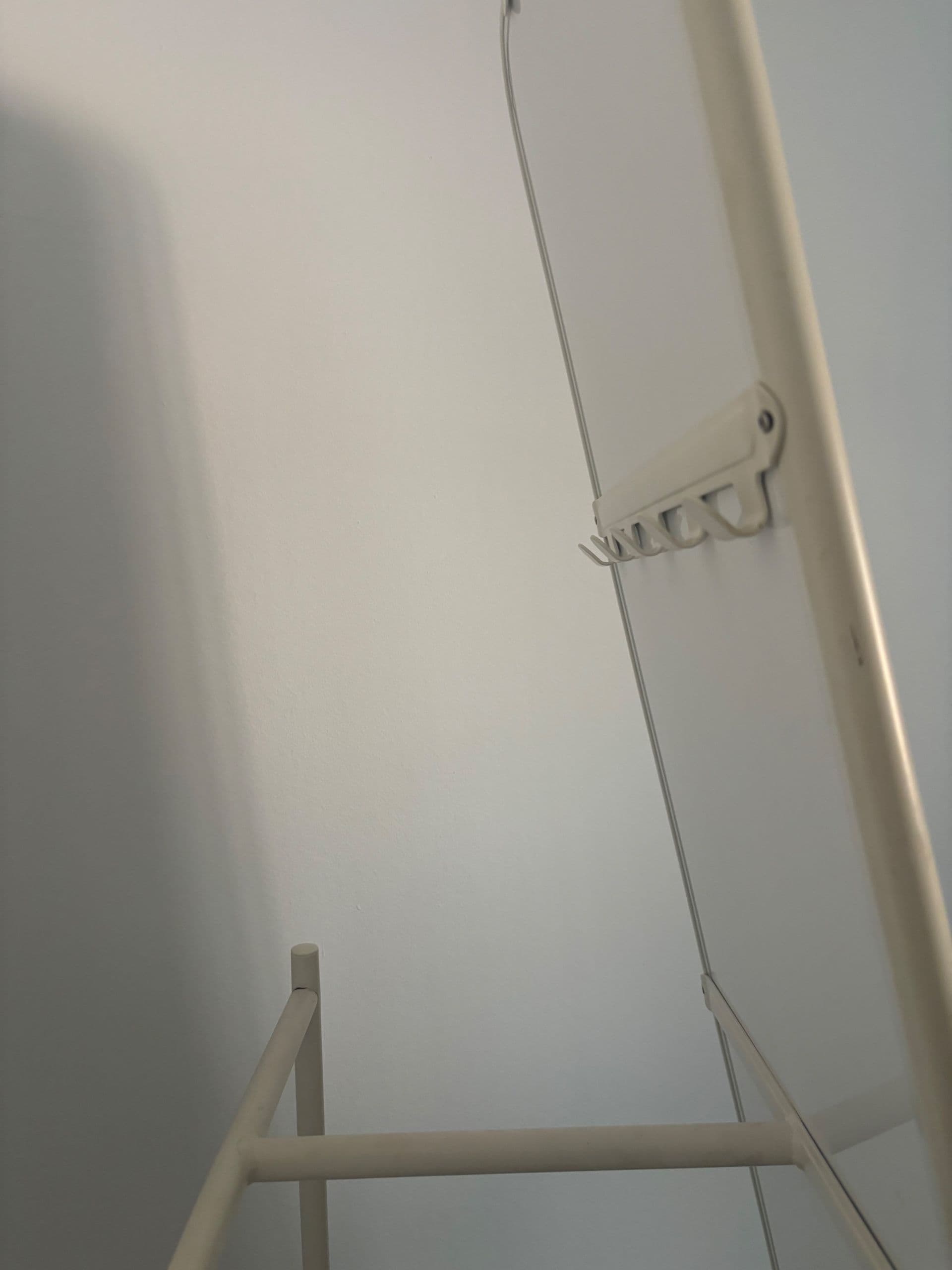 KNAPPER mirall dempeus, blanc, 48x160 cm