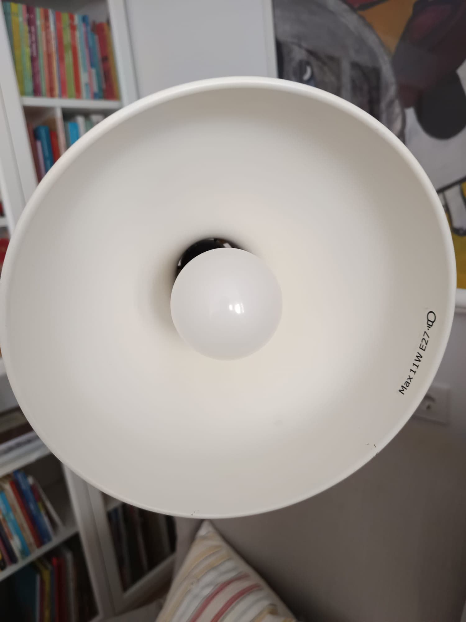 RANARP llum de peu/lectura, negre