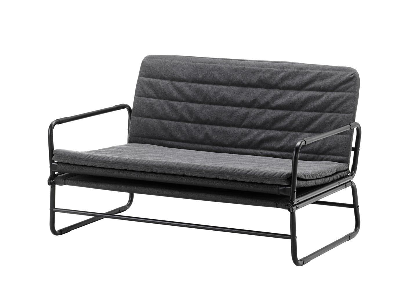 HAMMARN sofá cama, Knisa gris oscuro/negro