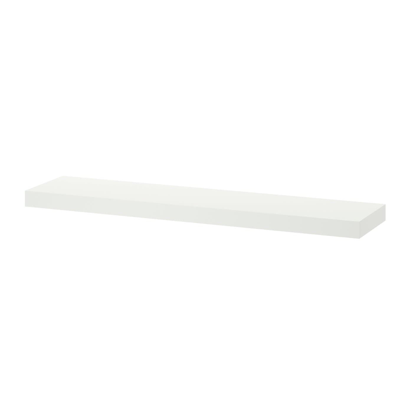 LACK prestatge de paret, blanc, 110x26 cm