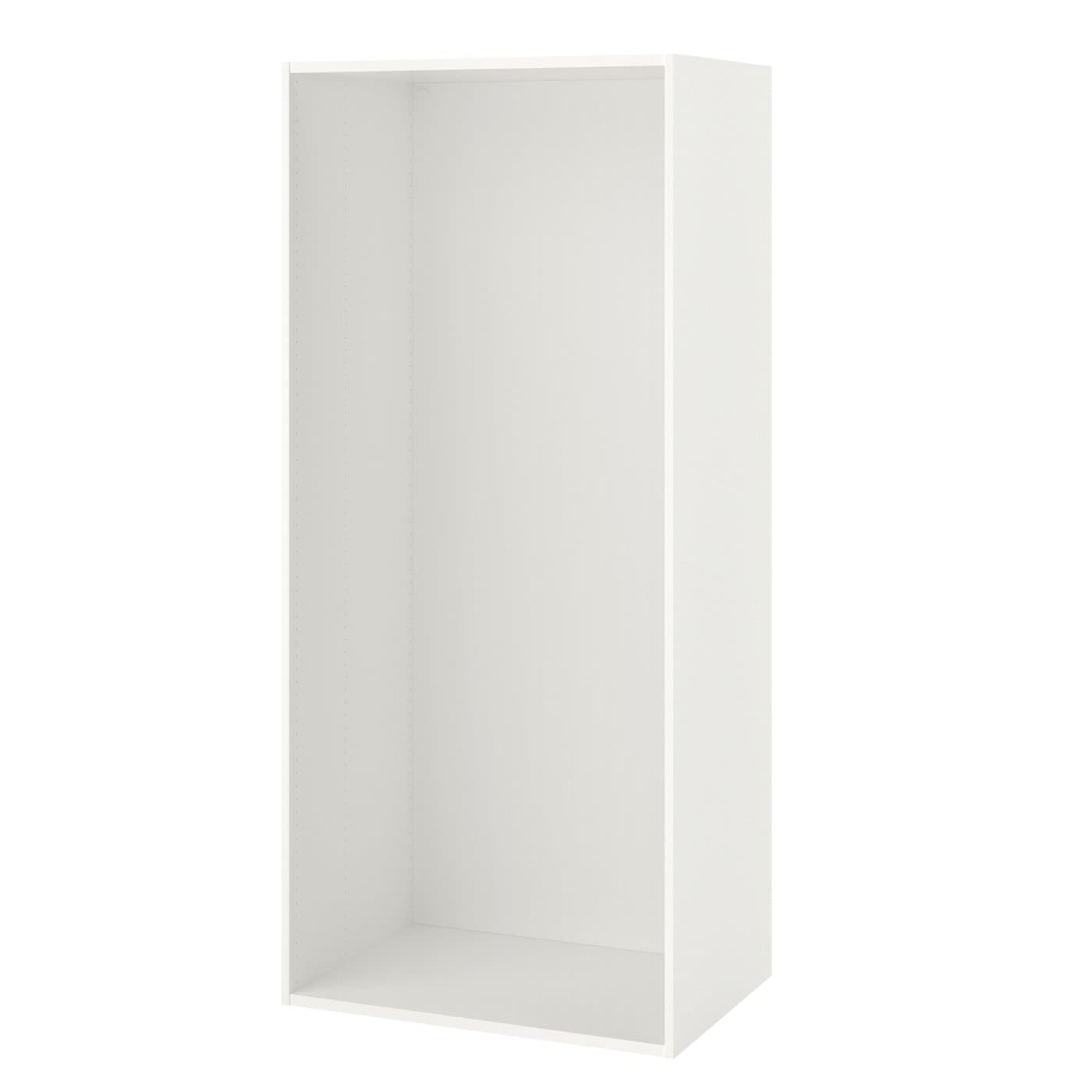 PLATSA estructura, blanc, 80x55x180 cm