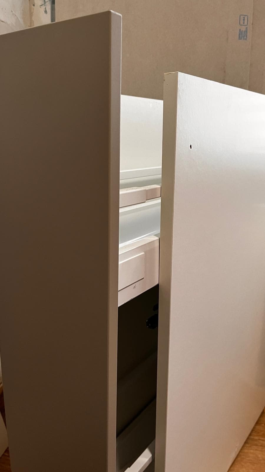 METOD / MAXIMERA ab xtraïl, blanc/Havstorp beix, 20x60 cm