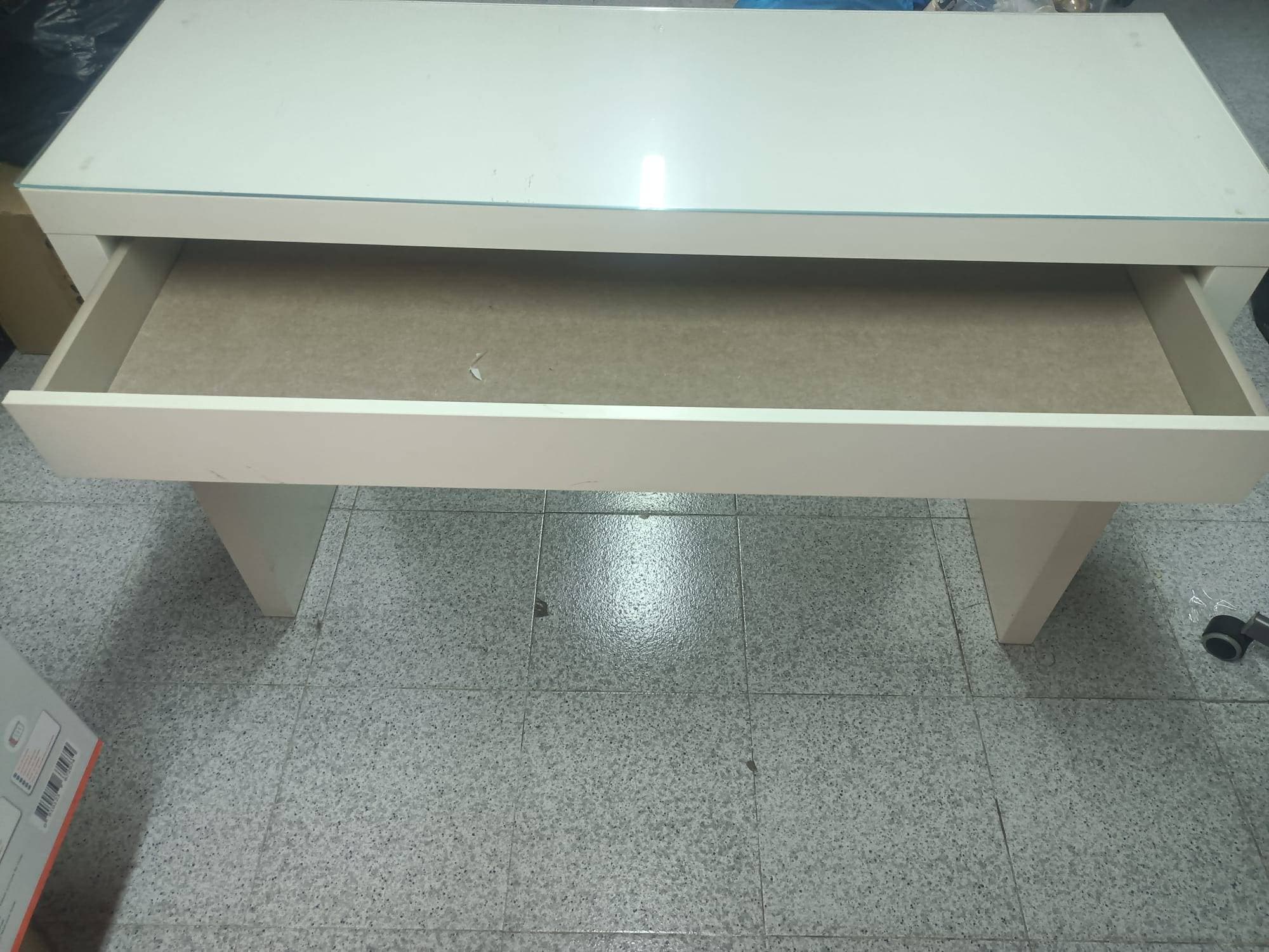MALM tocador, blanc, 120x41 cm