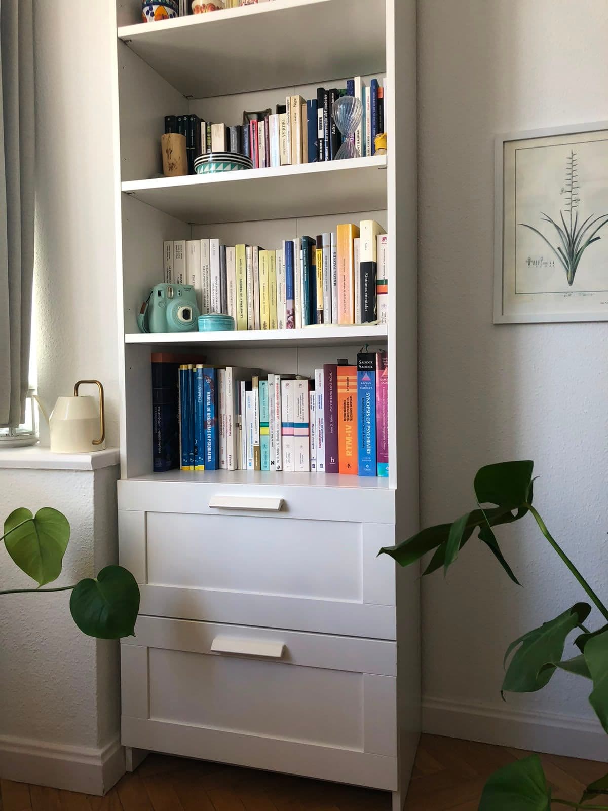 BRIMNES llibreria, blanc, 60x190 cm
