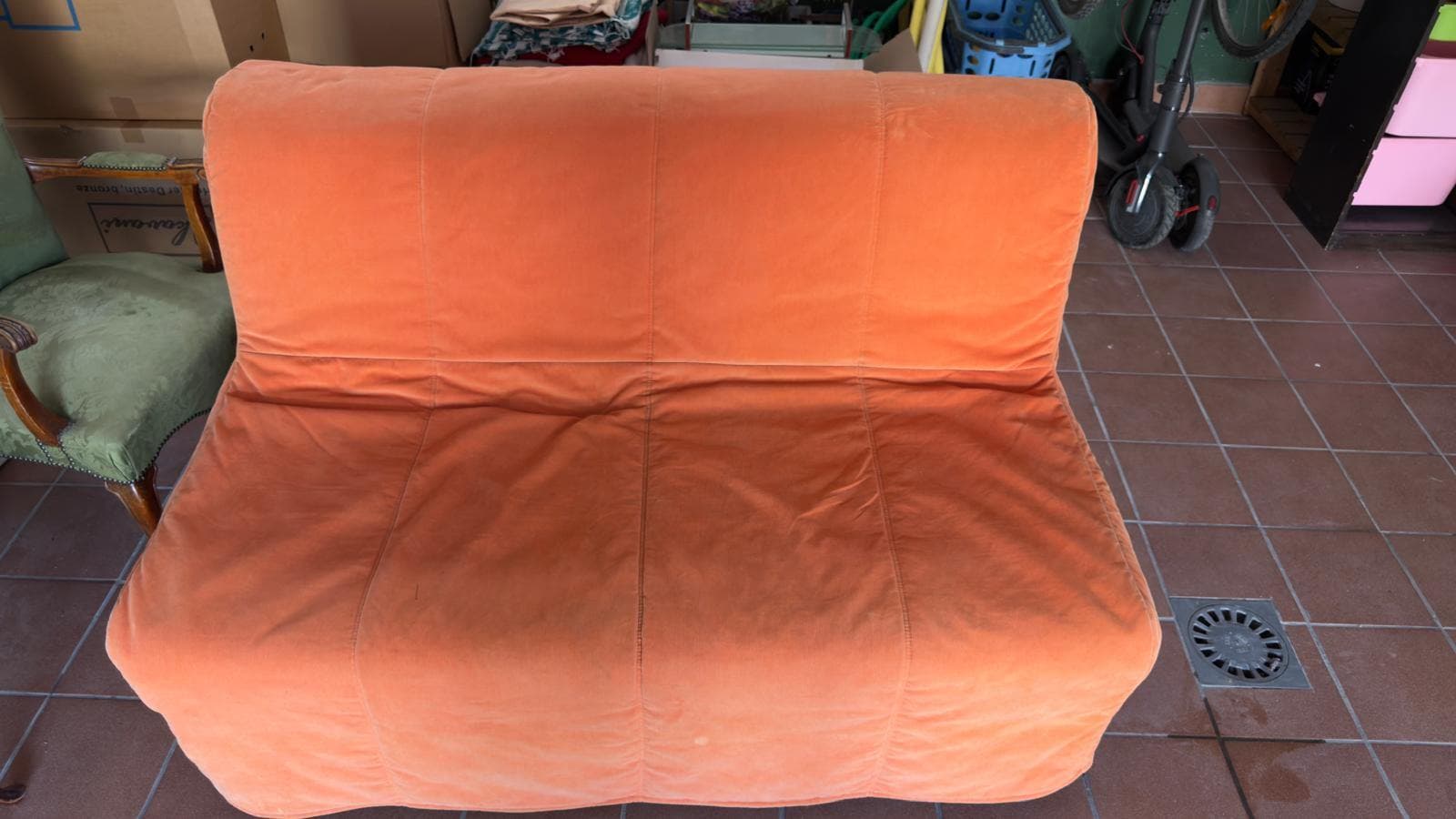 LYCKSELE LÖVÅS sofá cama de 2 plazas, Ransta natural